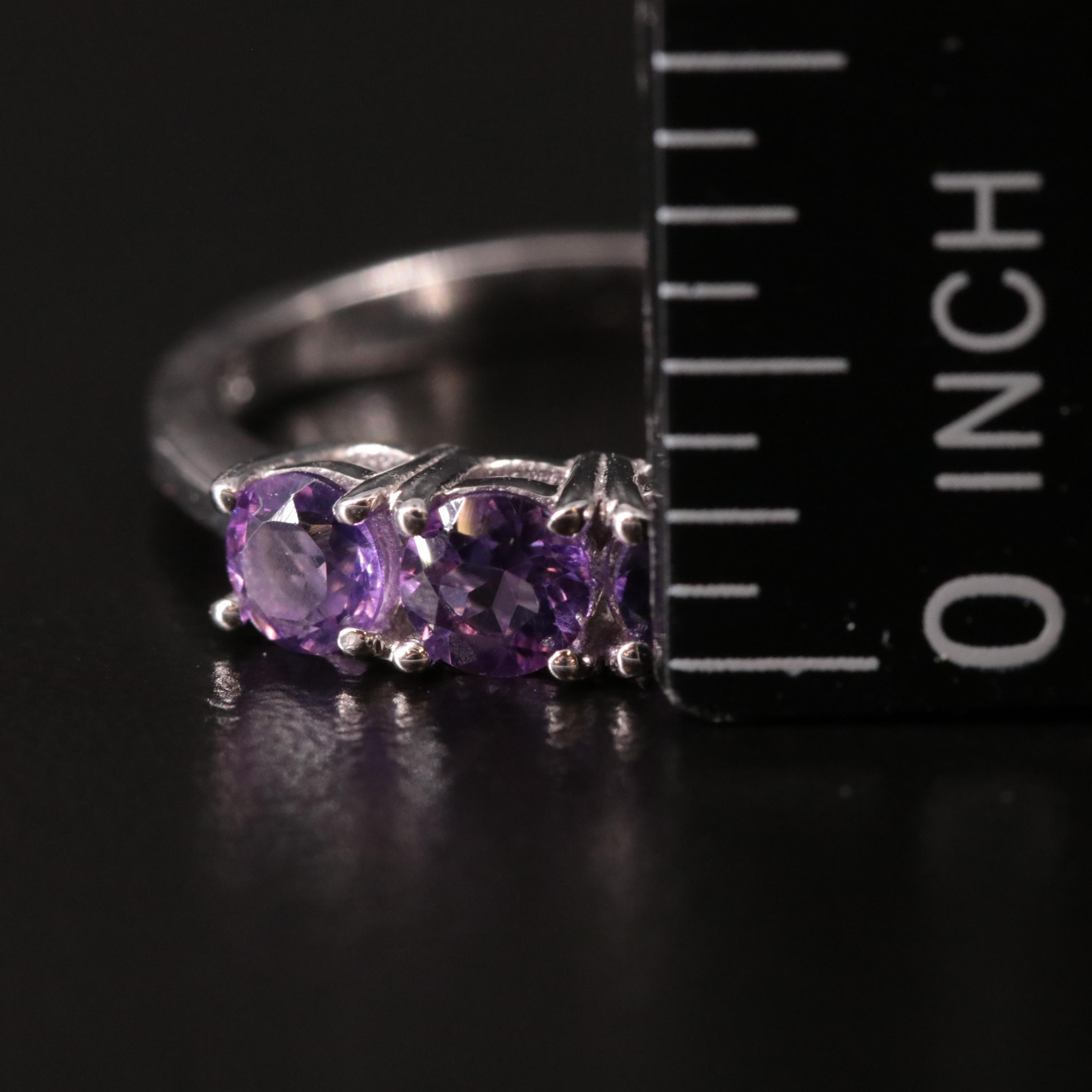 Sterling Amethyst Ring