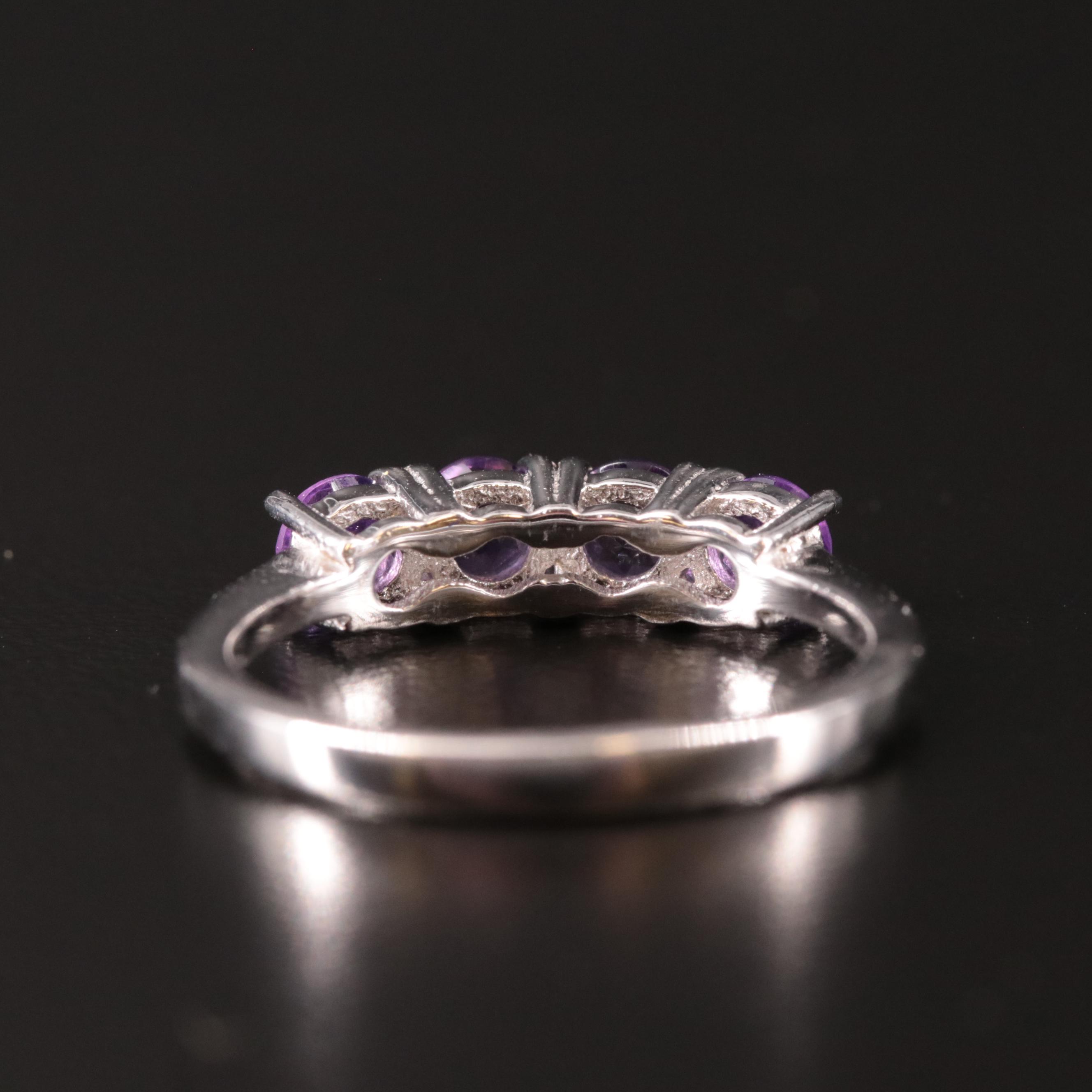 Sterling Amethyst Ring