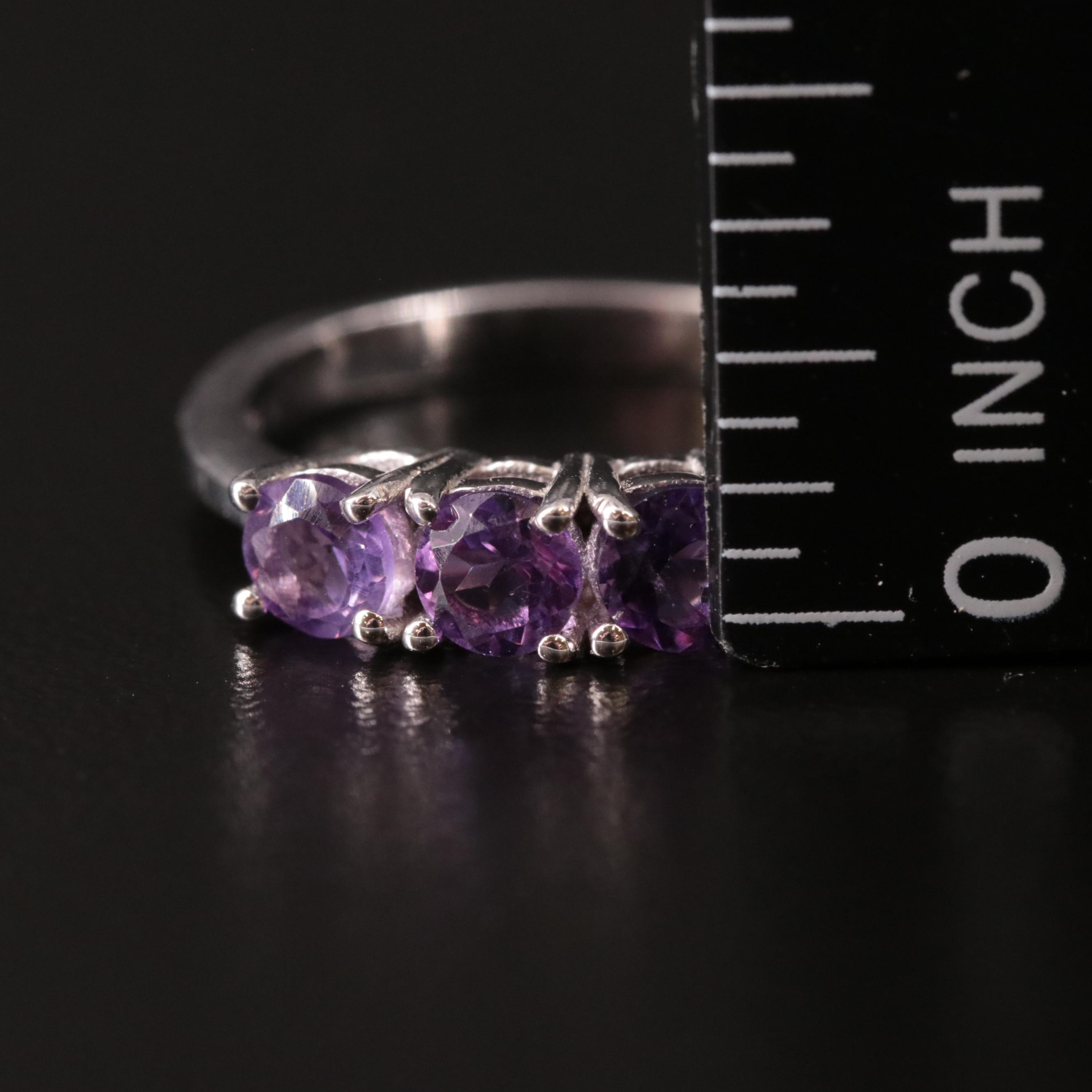 Sterling Amethyst Ring