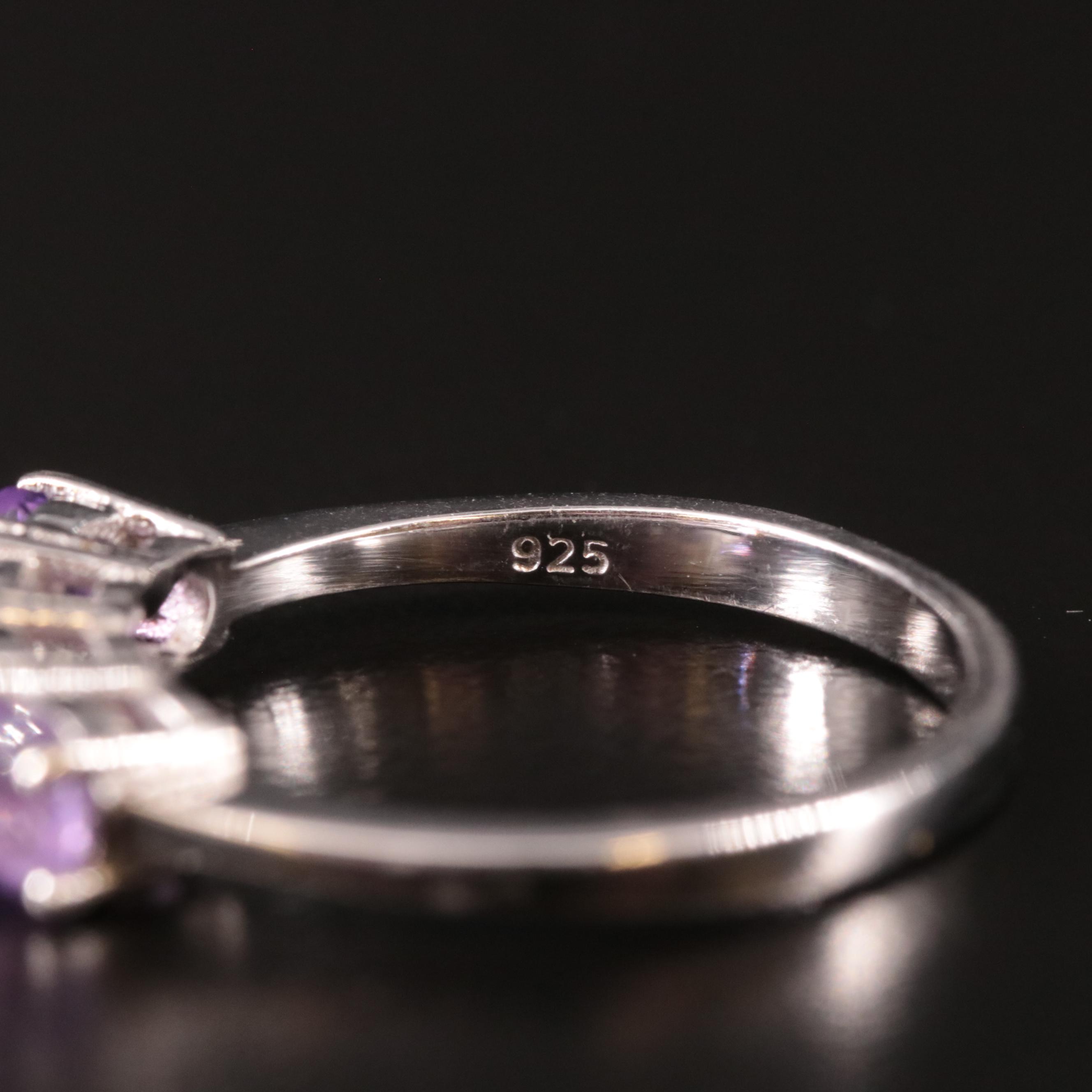 Sterling Amethyst Ring
