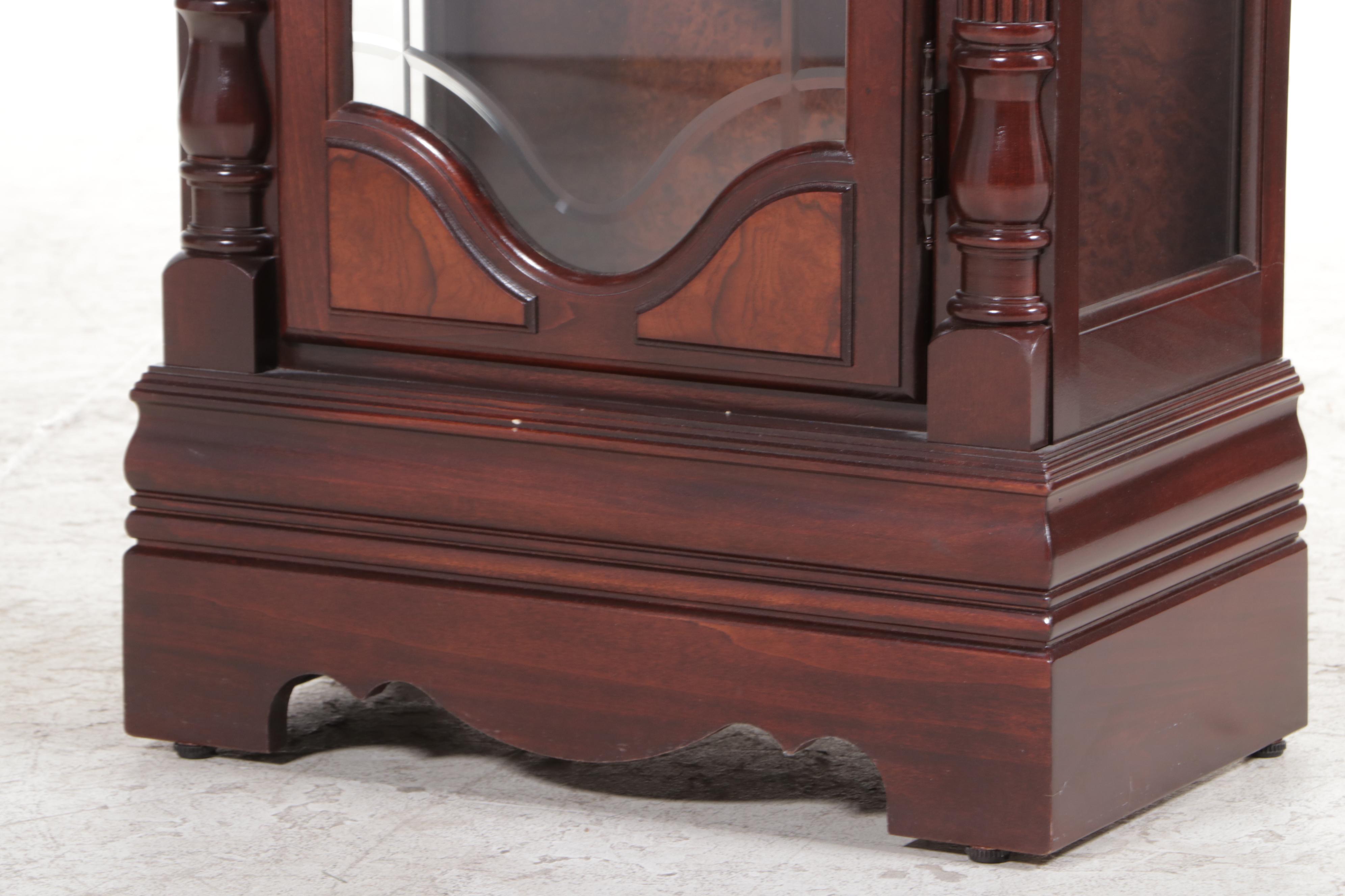 Howard Miller "Langston" Federal Style Cherrywood-Stained Grandfather Clock