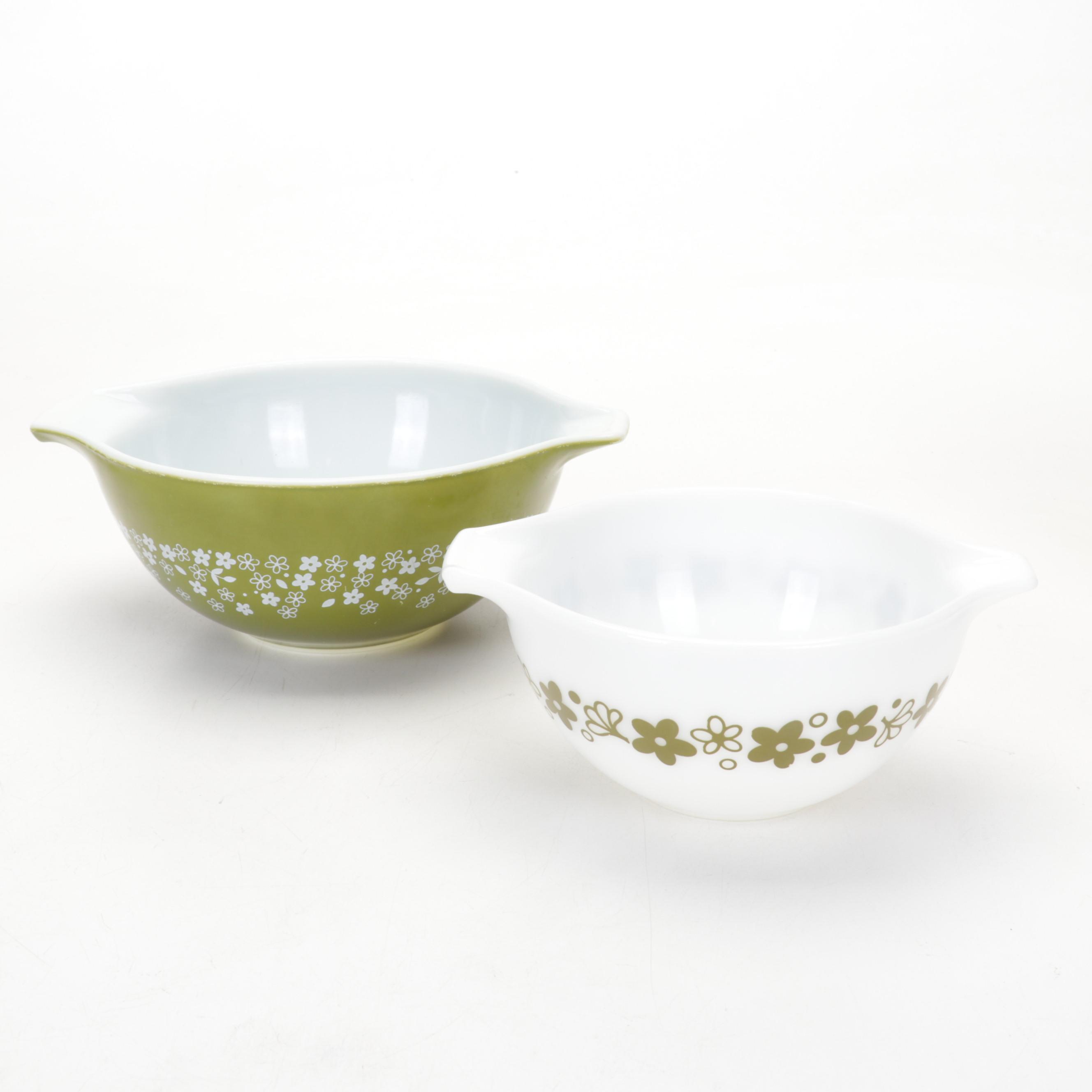 Pyrex "Spring Blossom", "Butterfly Gold", and Other Glass Kitchenware
