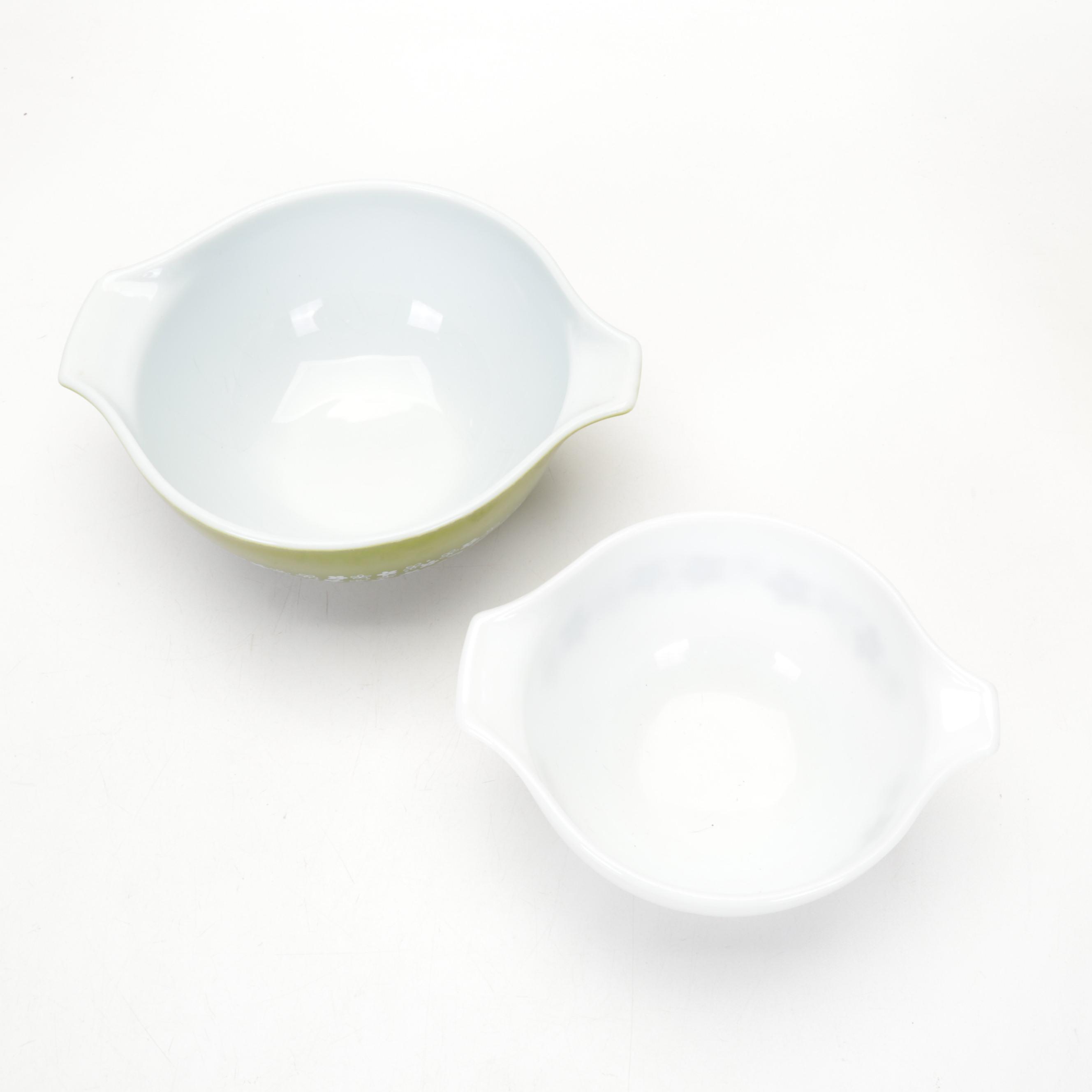 Pyrex "Spring Blossom", "Butterfly Gold", and Other Glass Kitchenware