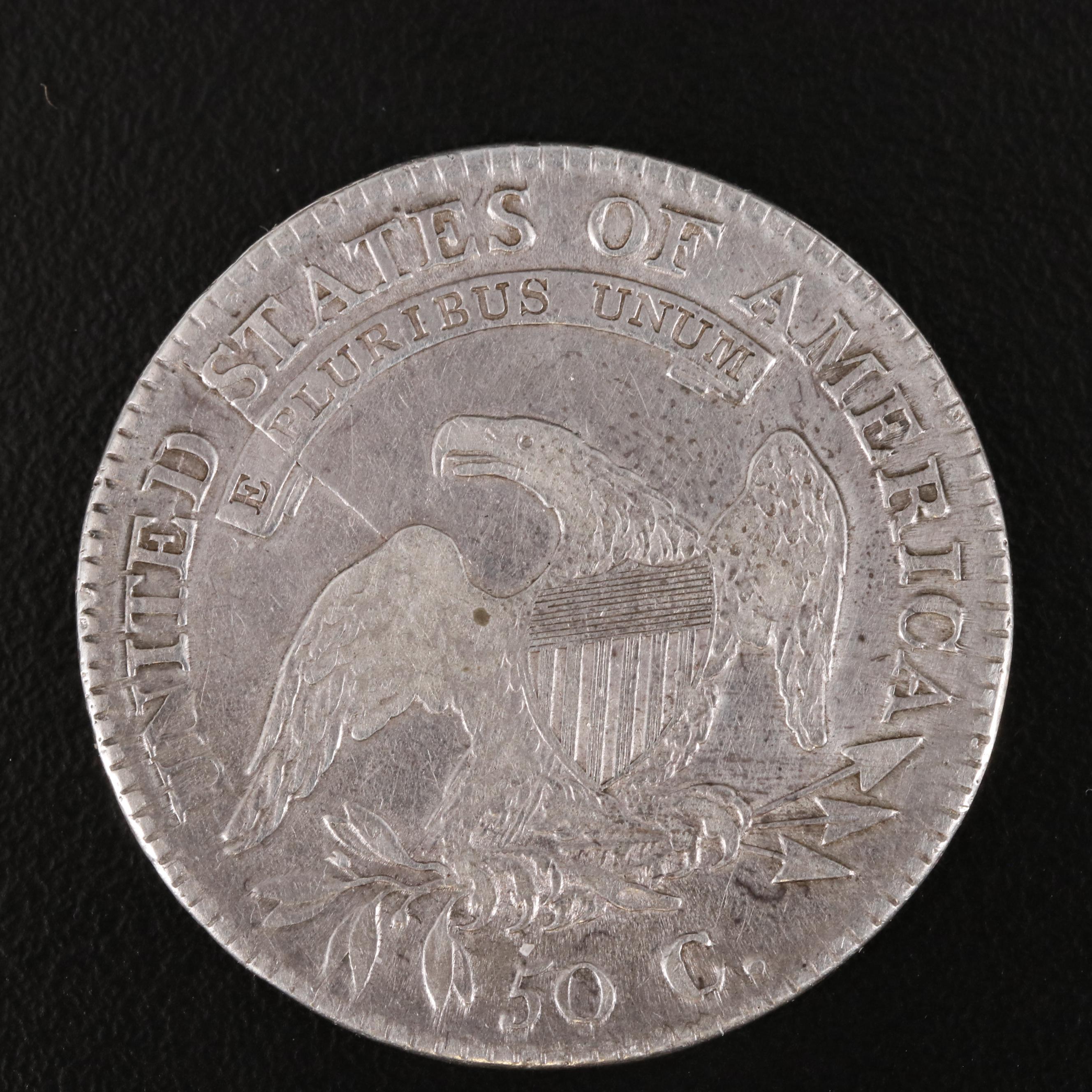 1811 Small 8 Capped Bust Silver Half Dollar