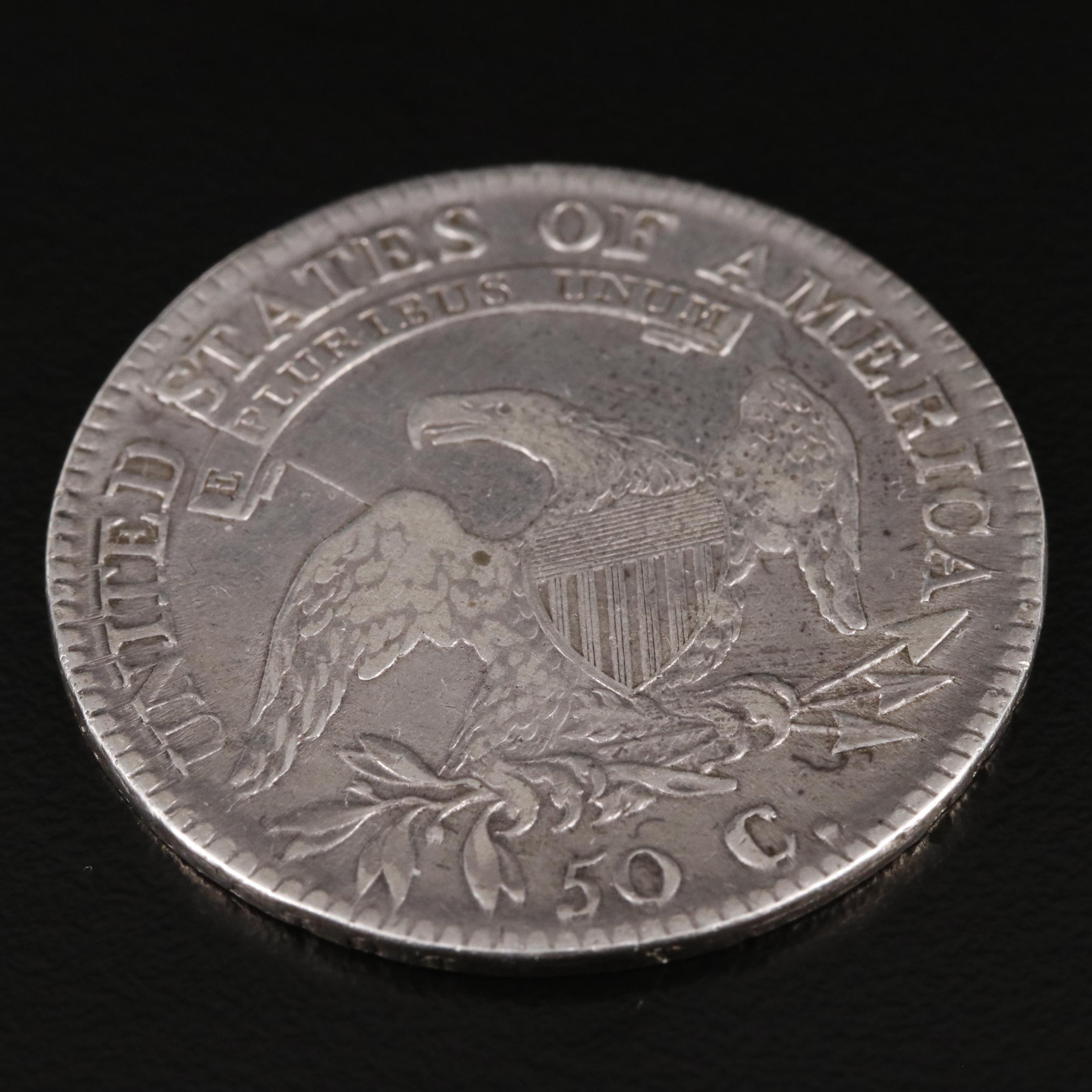 1811 Small 8 Capped Bust Silver Half Dollar