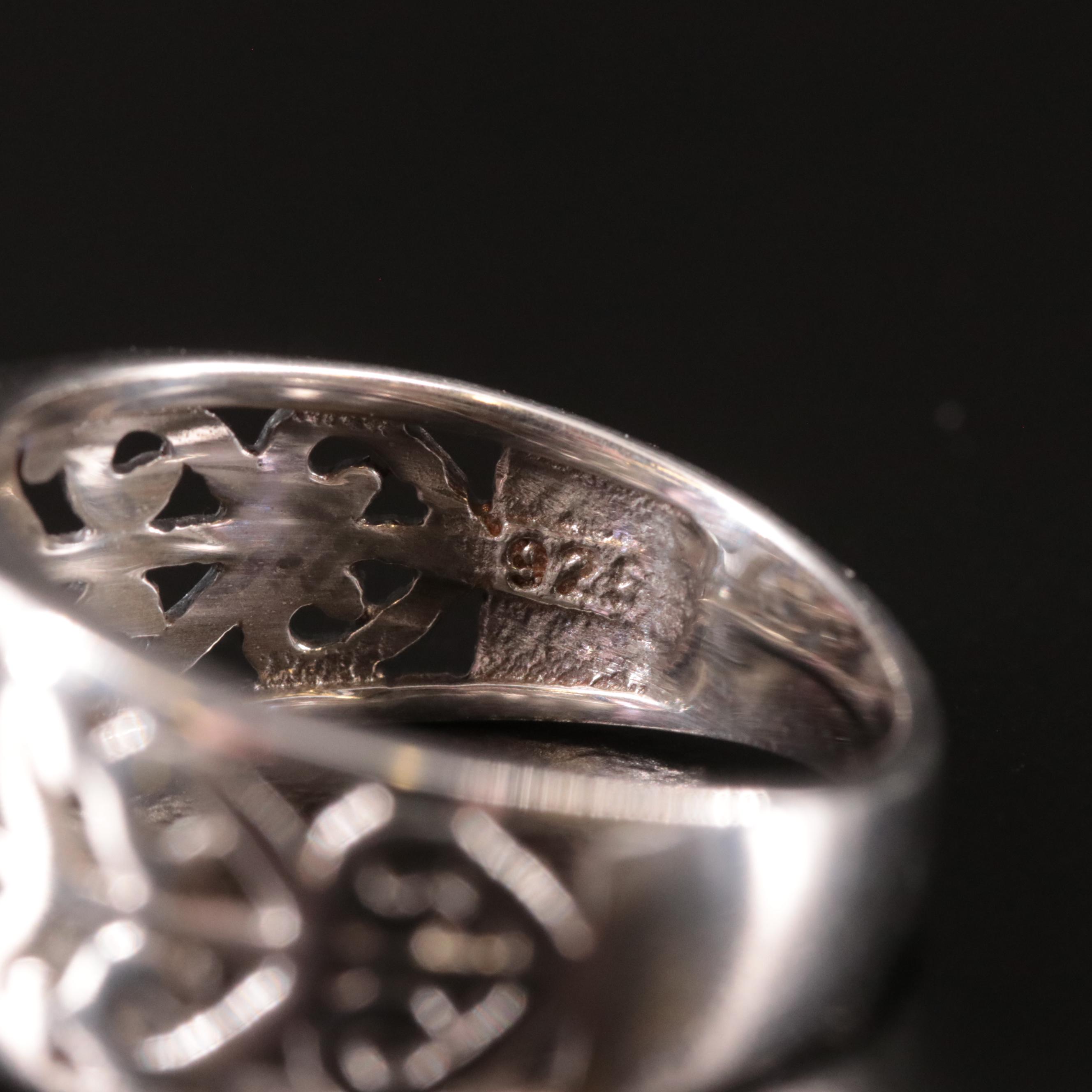 Sterling Amethyst Ring