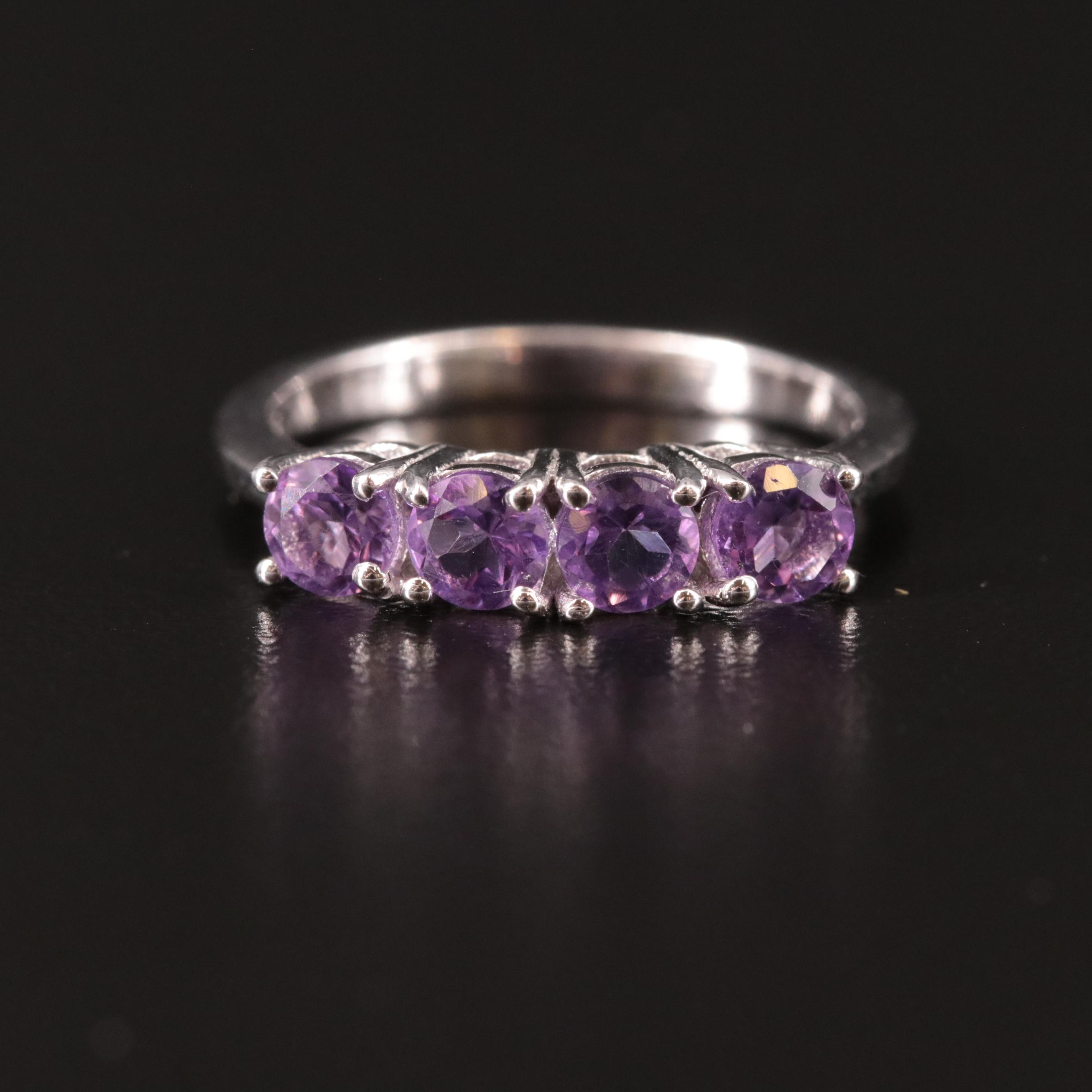 Sterling Amethyst Ring