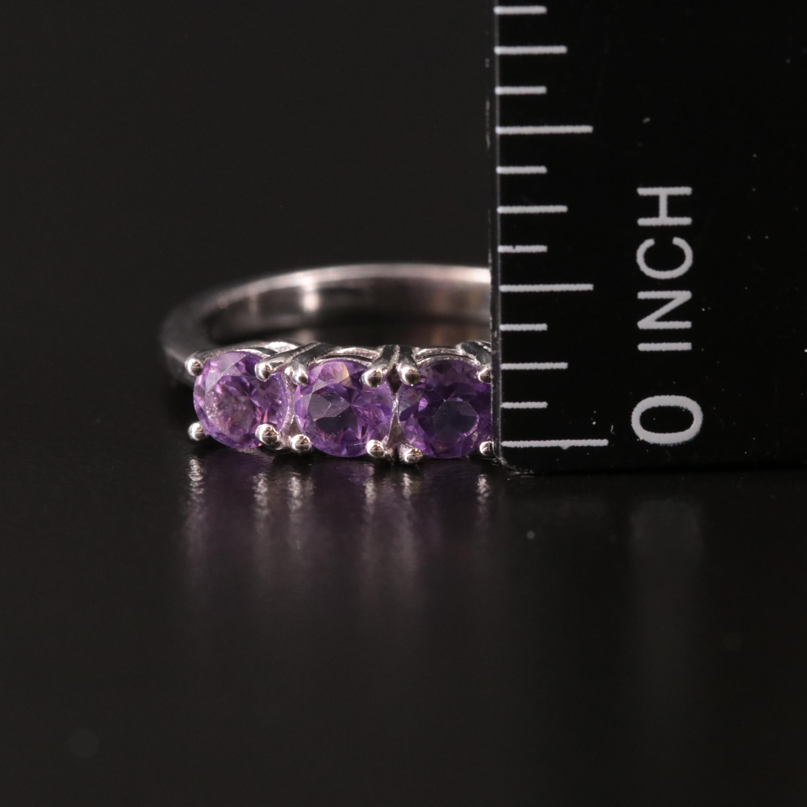 Sterling Amethyst Ring