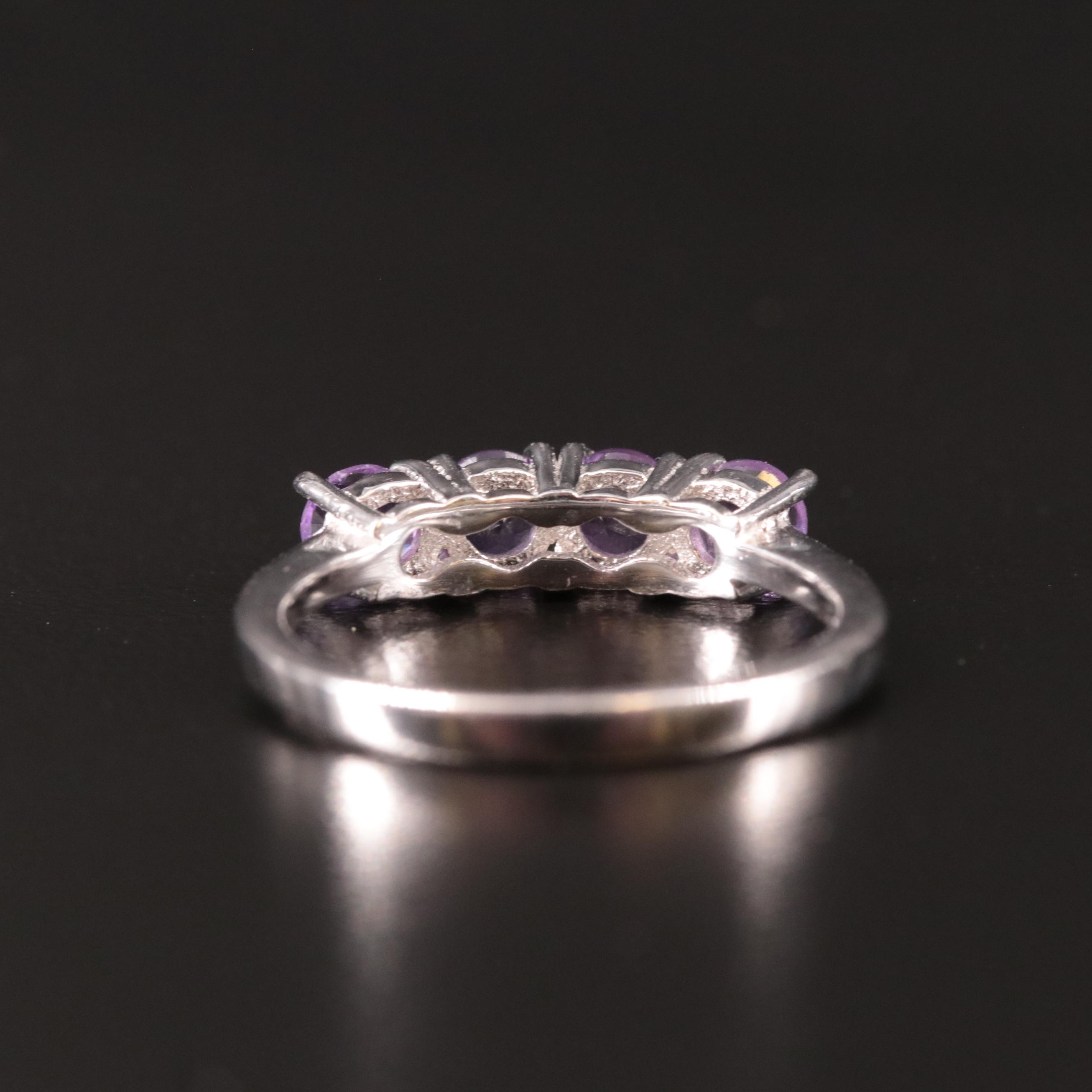 Sterling Amethyst Ring