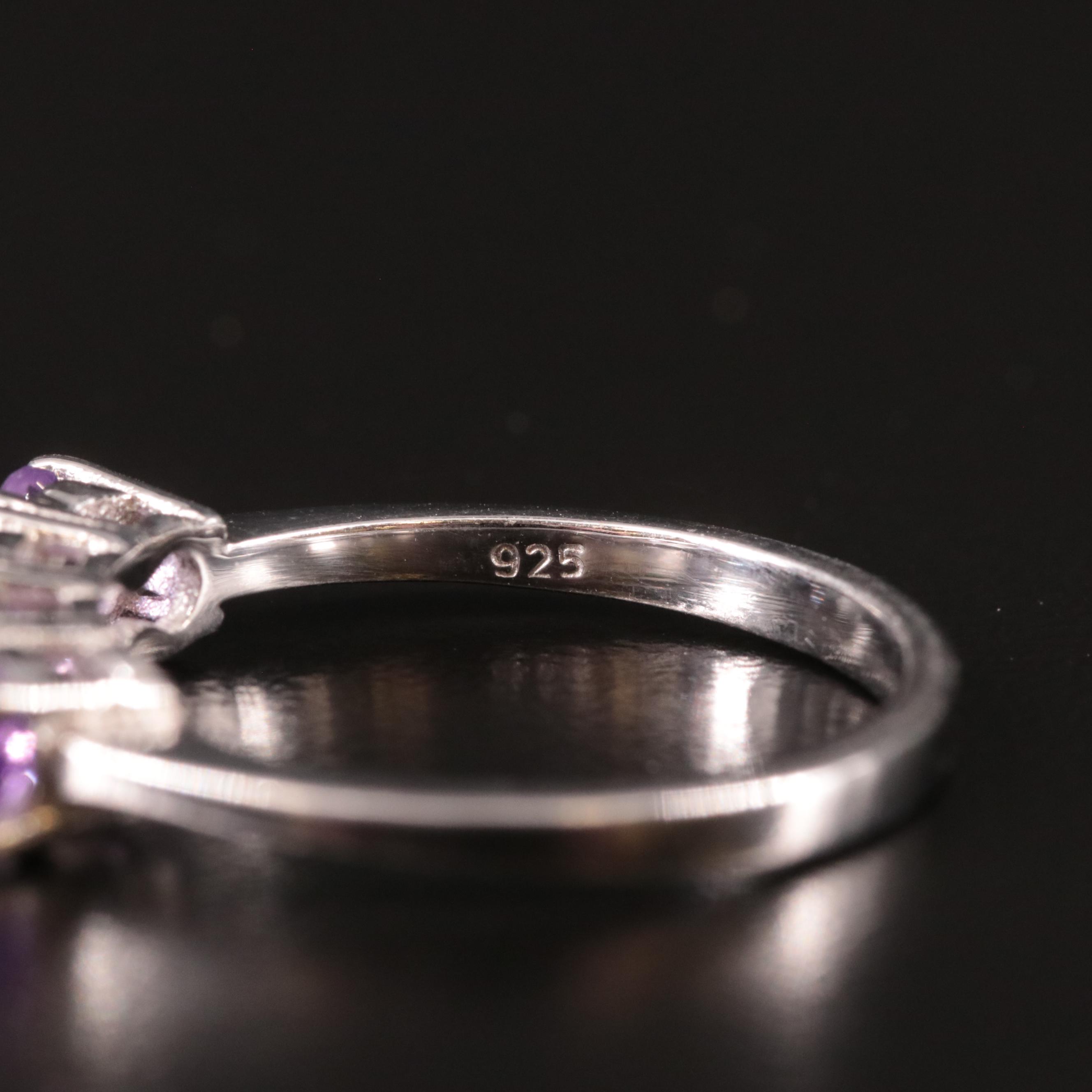 Sterling Amethyst Ring