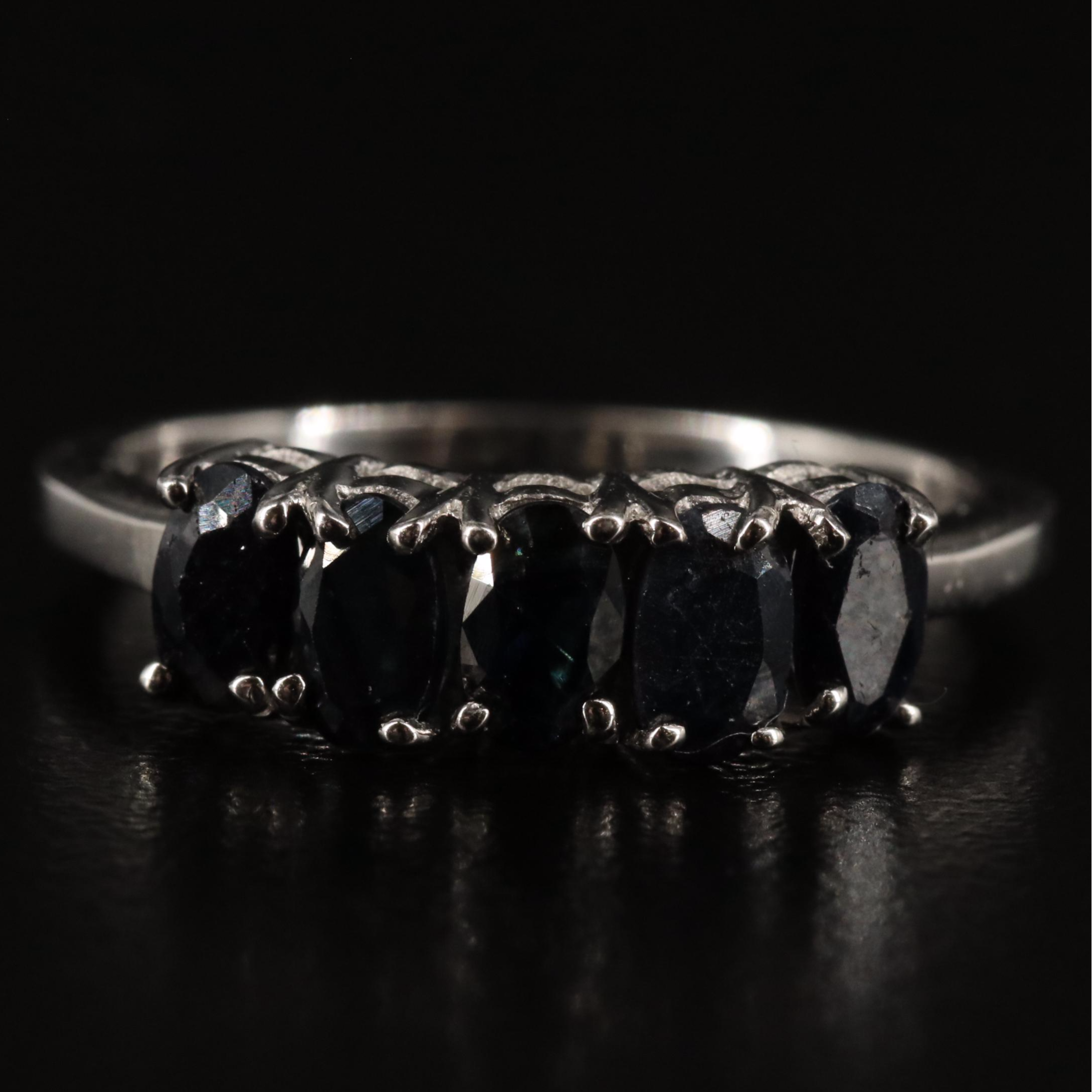 Sterling Filled Corundum Ring