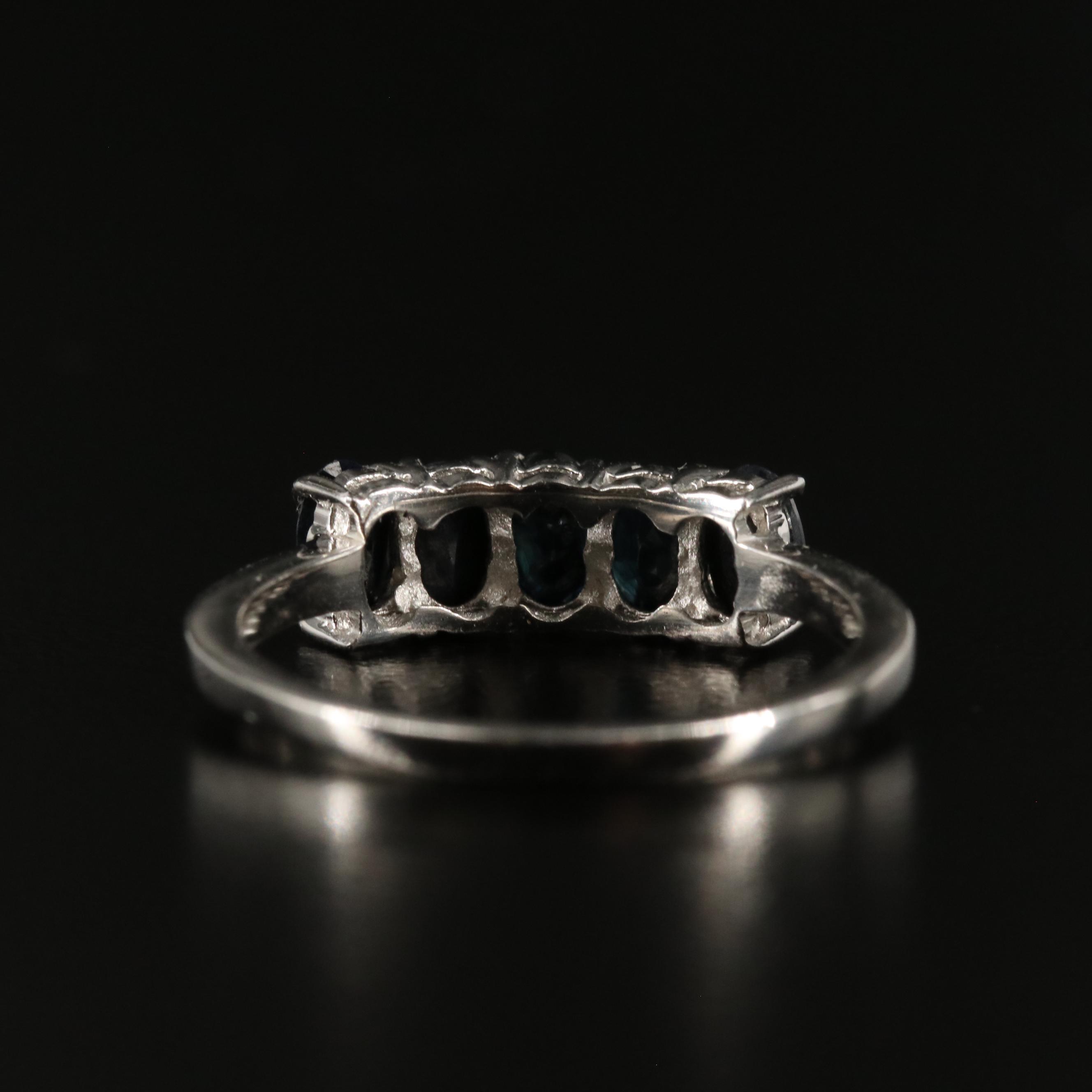 Sterling Filled Corundum Ring