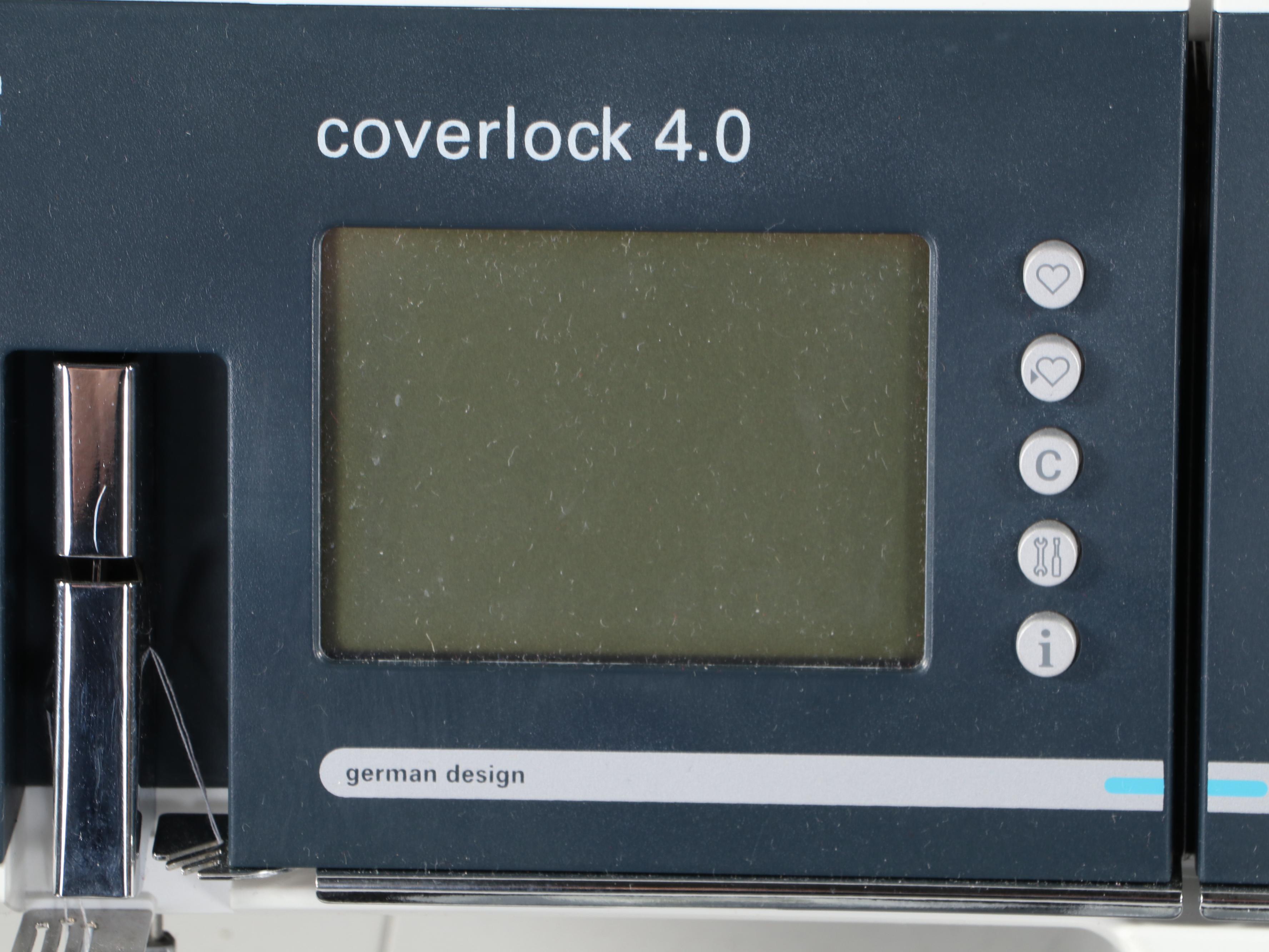 Pfaff Coverlock 4.0 Sewing Machine with Accessories