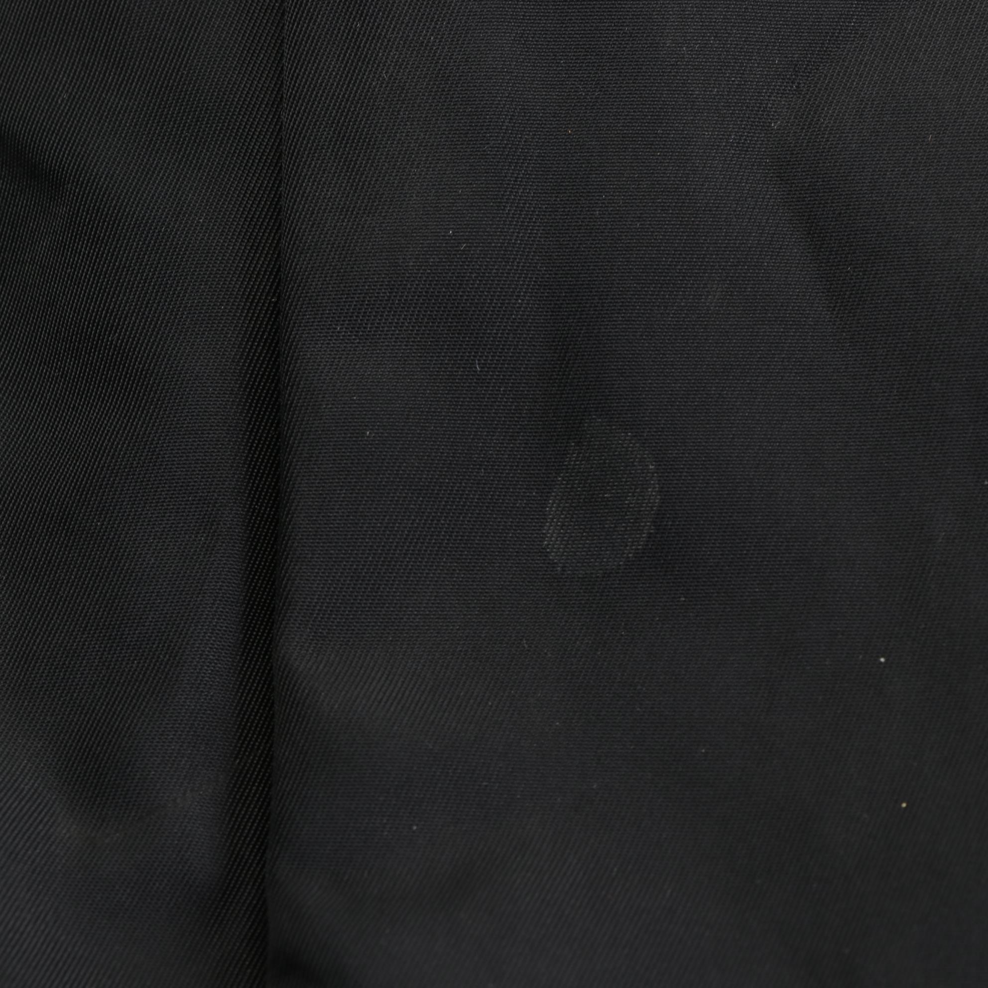 Prada Top Handle Tote in Black Nylon