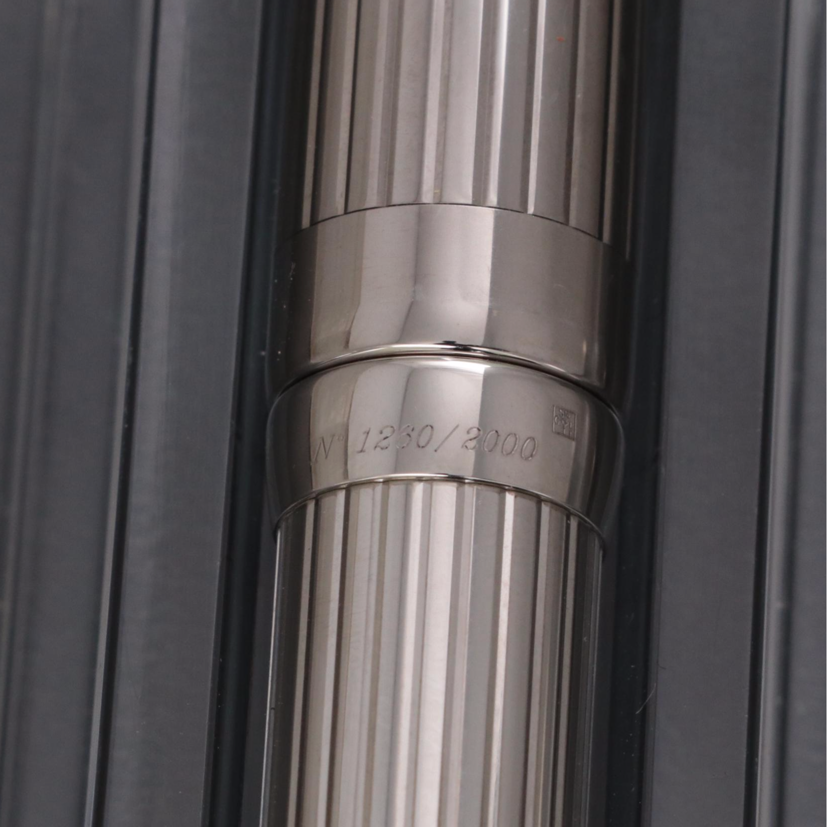 Cartier Limited Edition "Stylo D'Exception" Fountain Pen with Crystal Stand