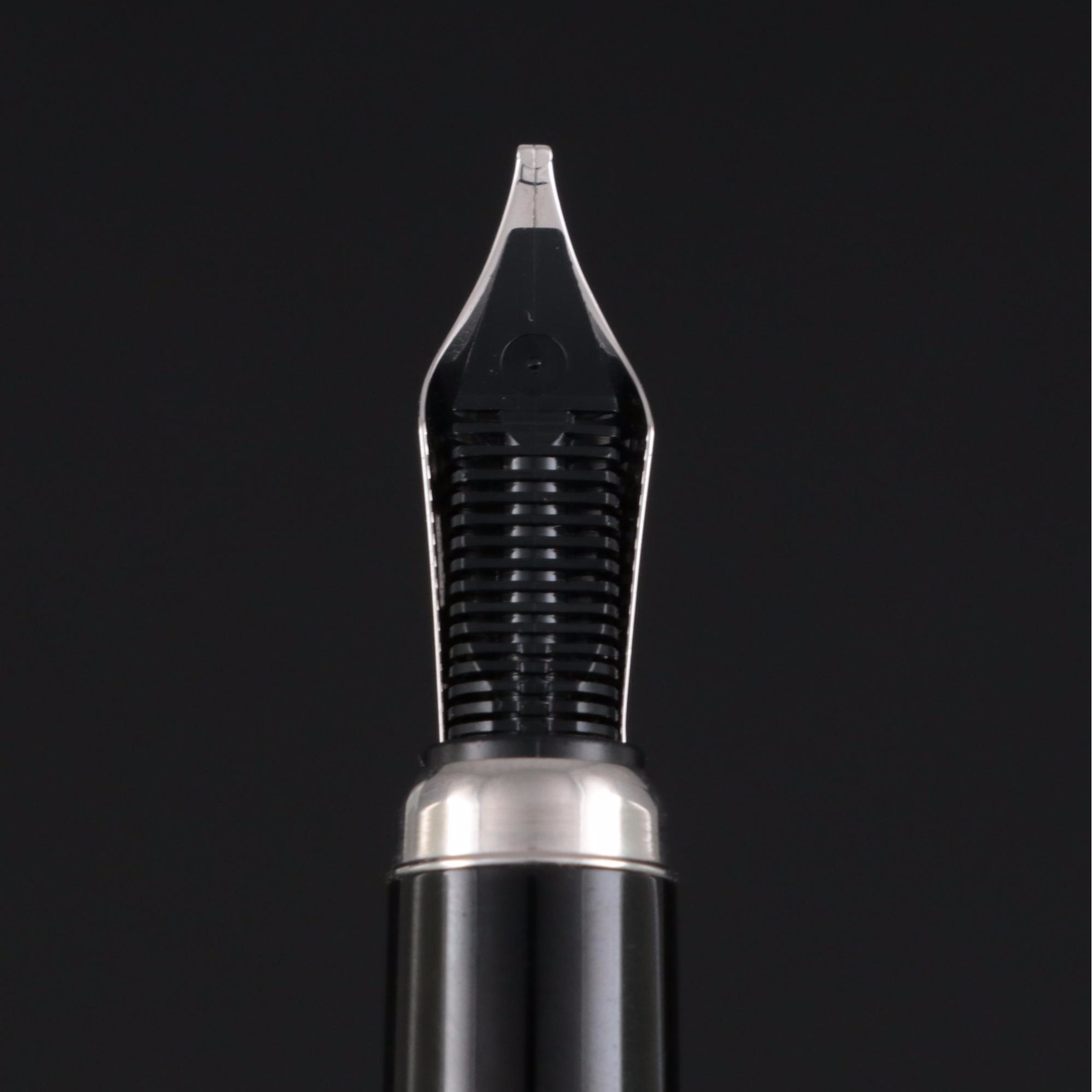 Cartier Limited Edition "Stylo D'Exception" Fountain Pen with Crystal Stand