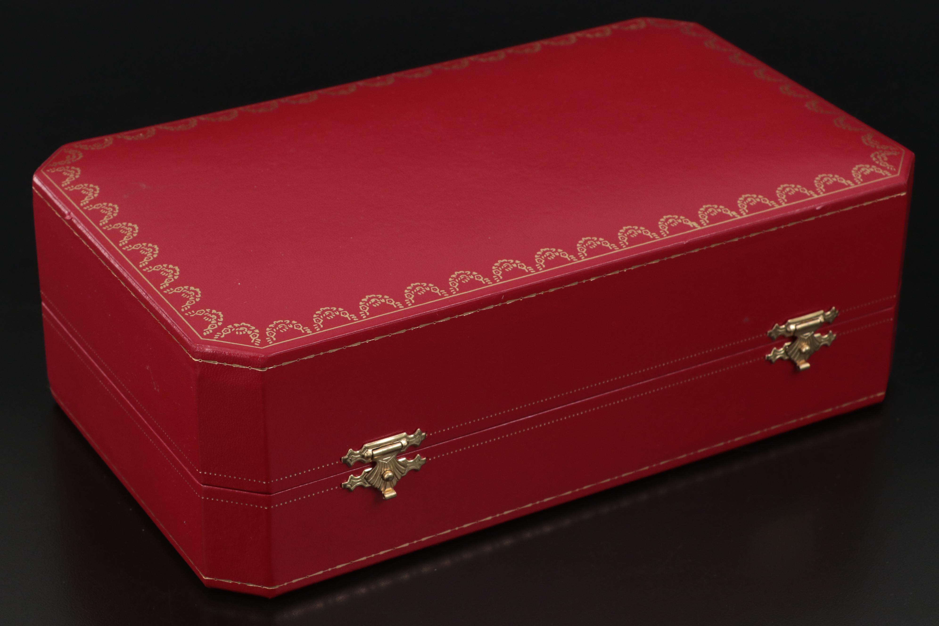 Cartier Limited Edition "Stylo D'Exception" Fountain Pen with Crystal Stand