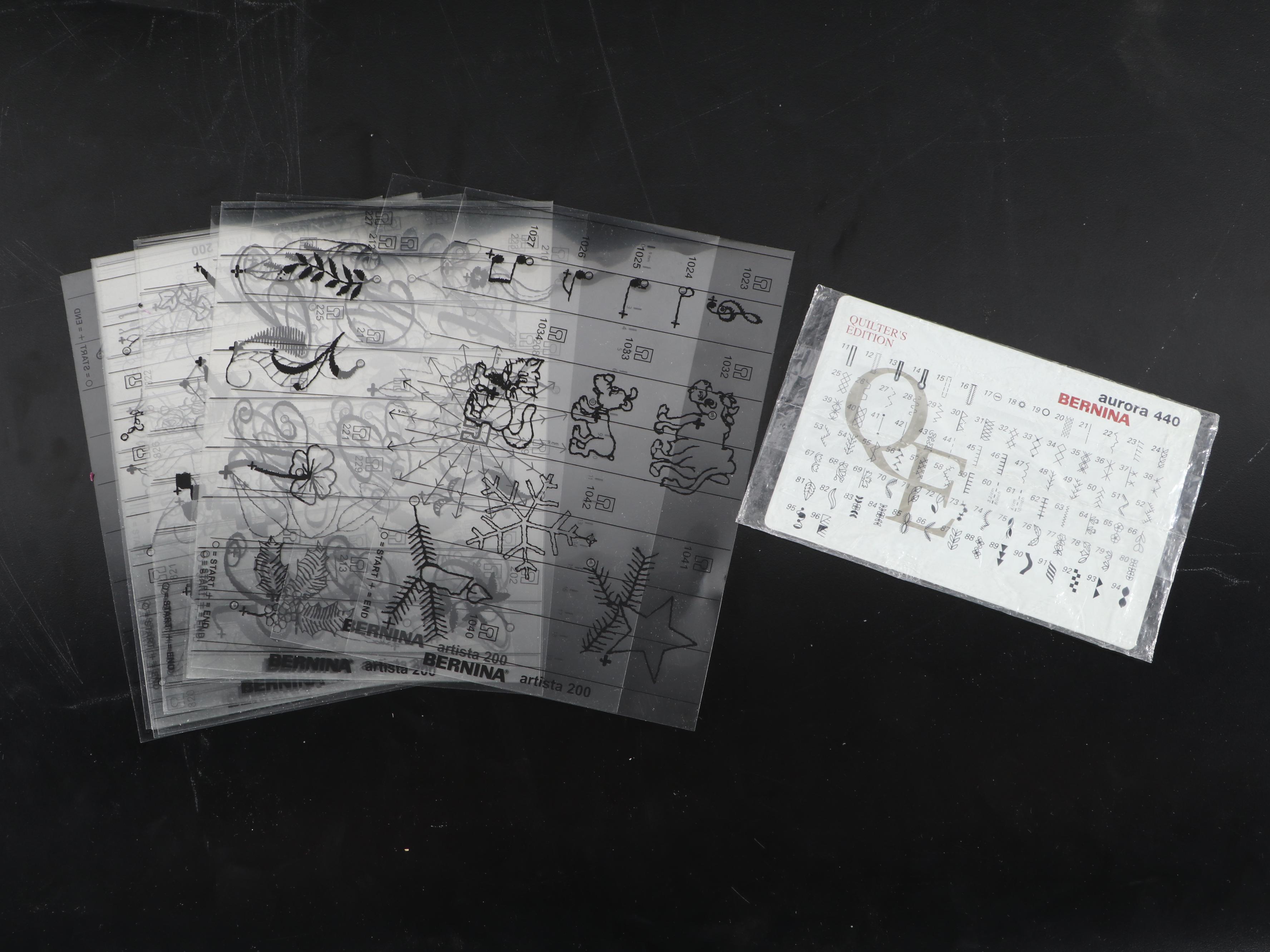 Bernina Aurora 440 Quilter's Edition Sewing Machine with Manual and Accessories