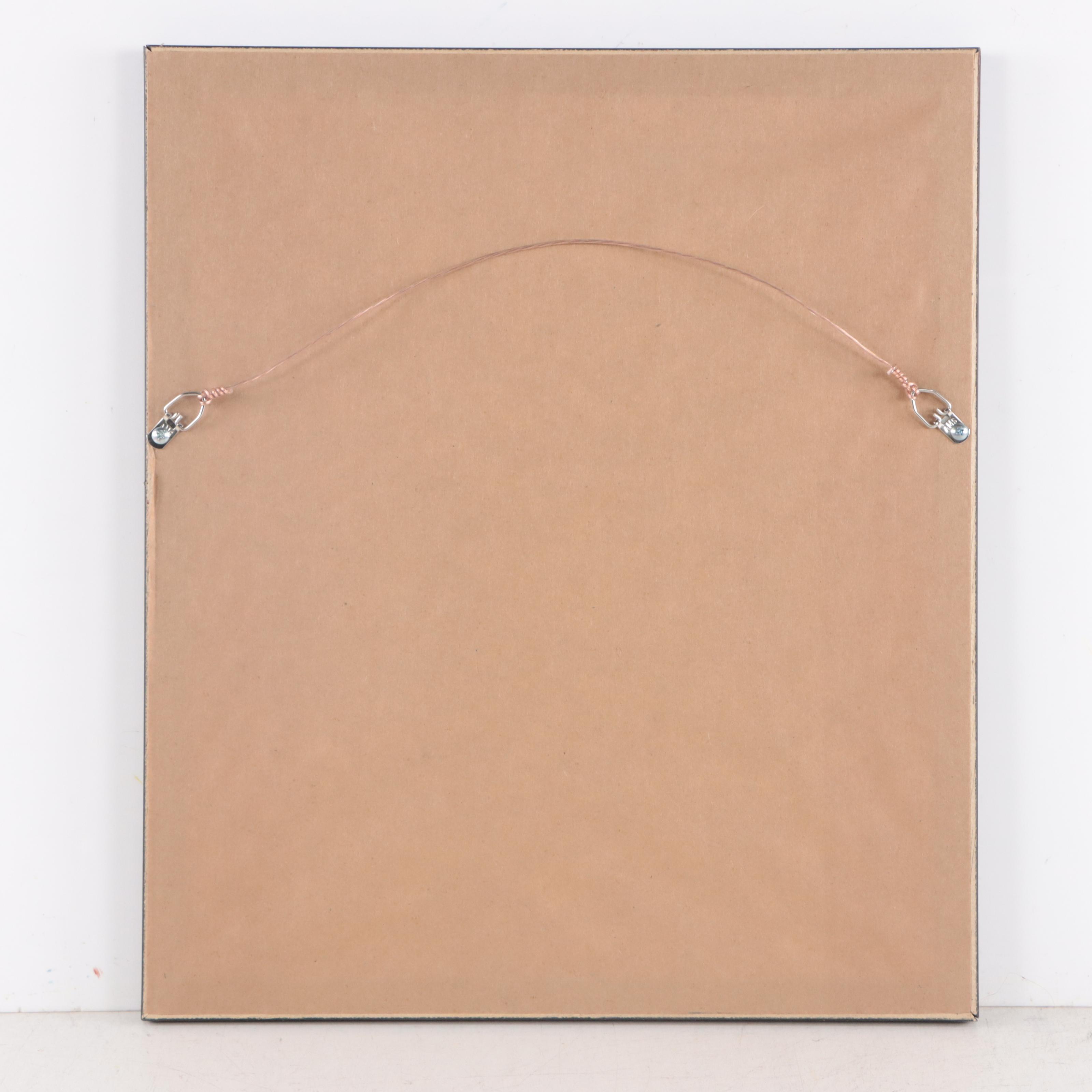 Old Crow Lithograph Advertisement Page, 1946