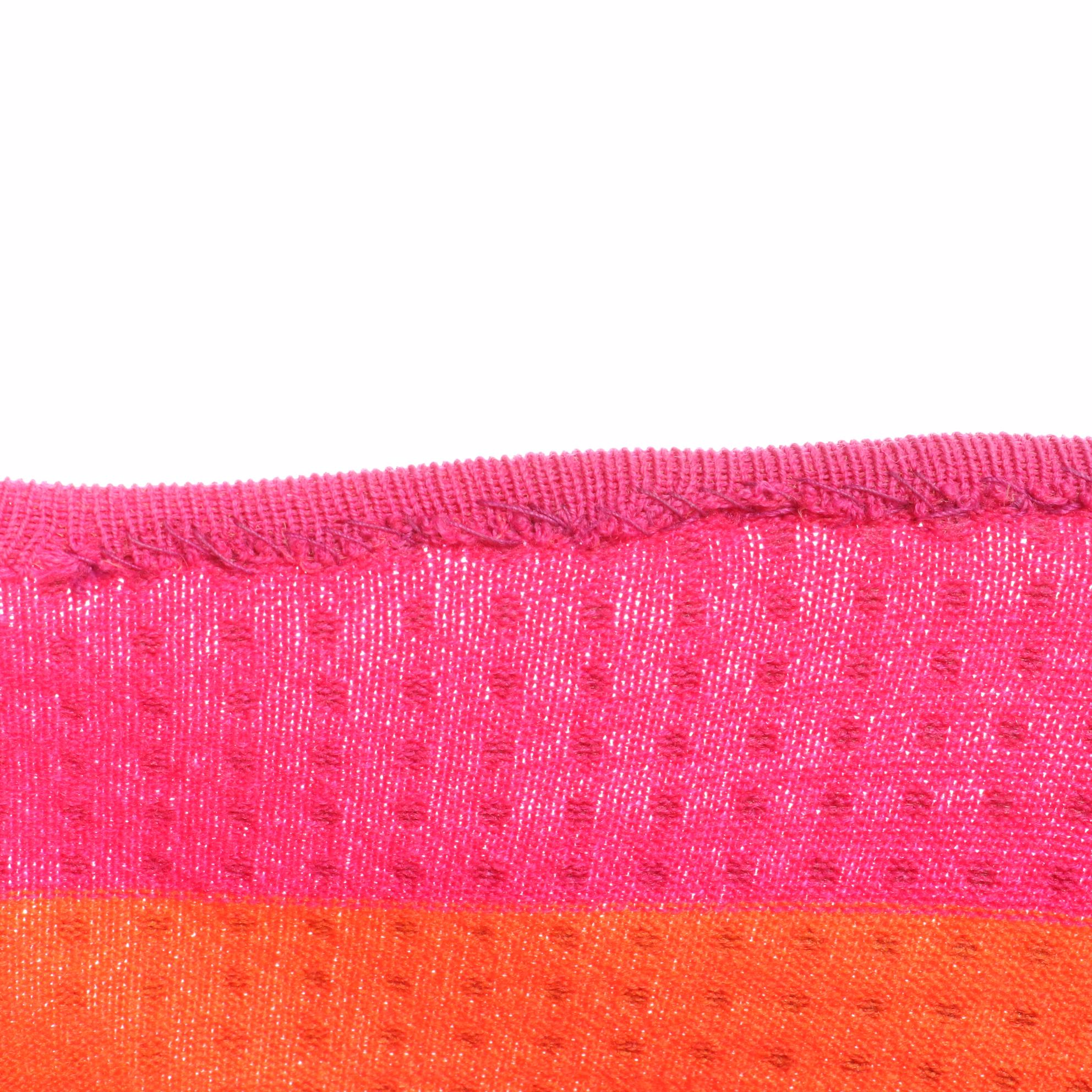 Embellished Striped Knit Bodycon Strapless Dress