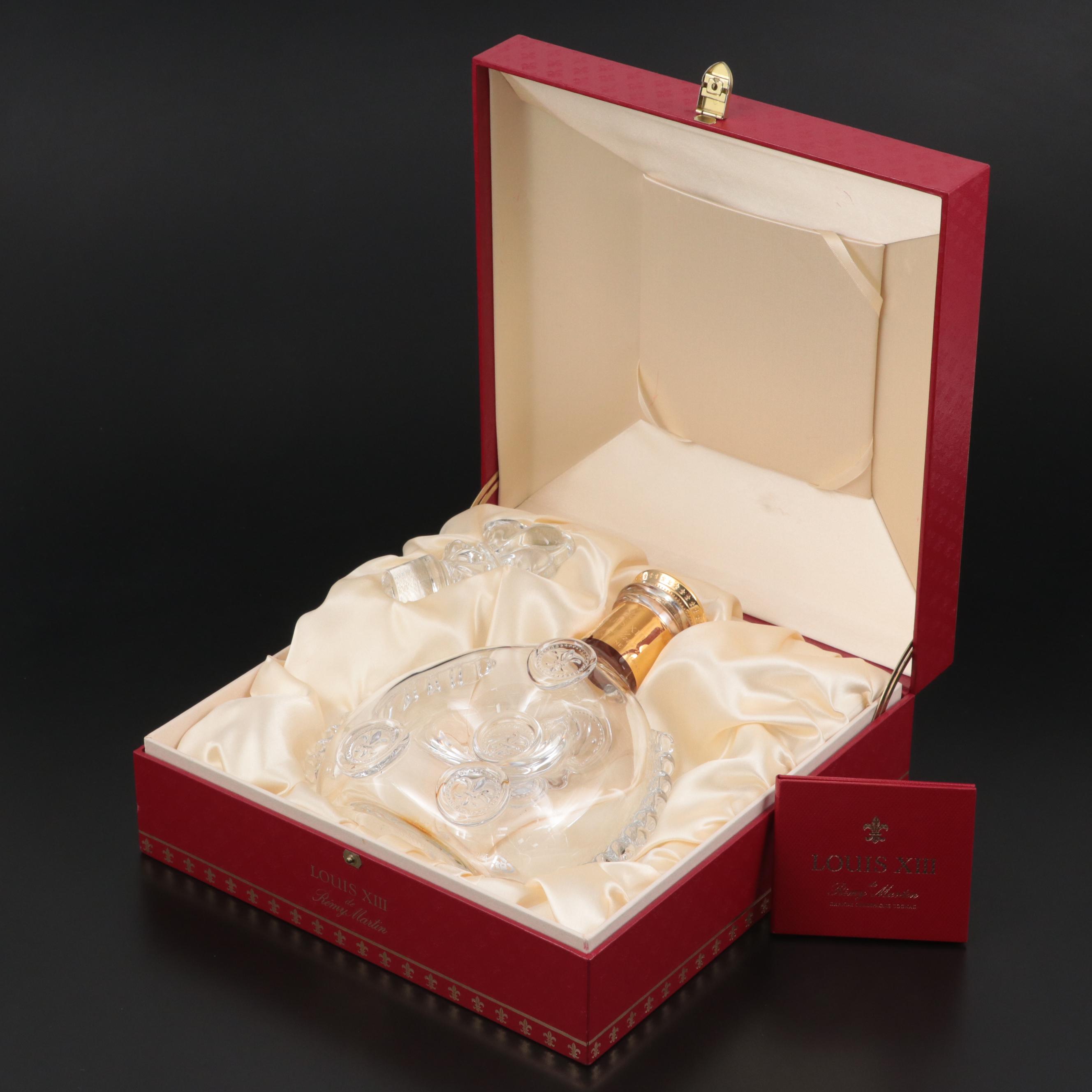 Baccarat for Rémy Martin Louis XIII Crystal Decanter in Presentation Box