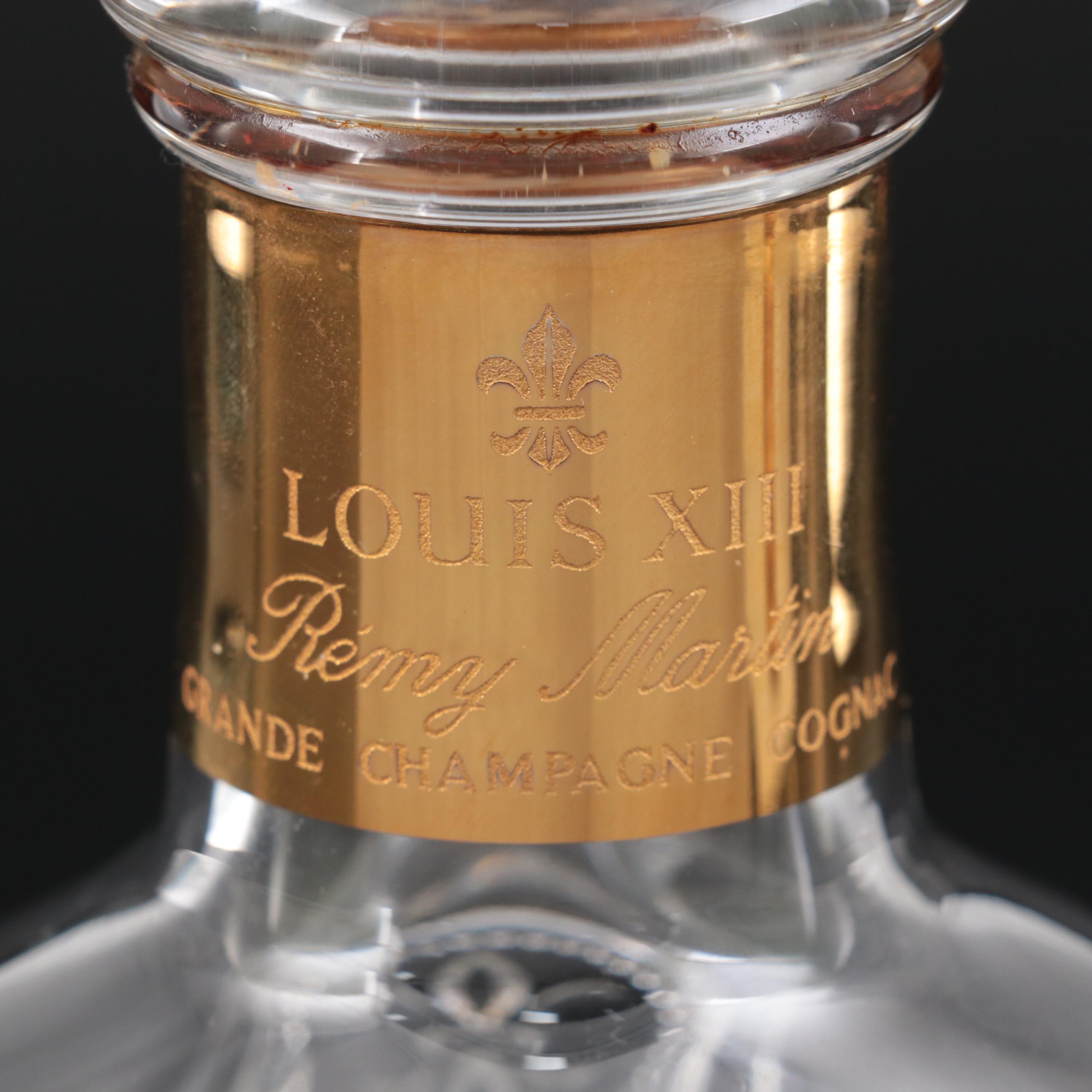 Baccarat for Rémy Martin Louis XIII Crystal Decanter in Presentation Box