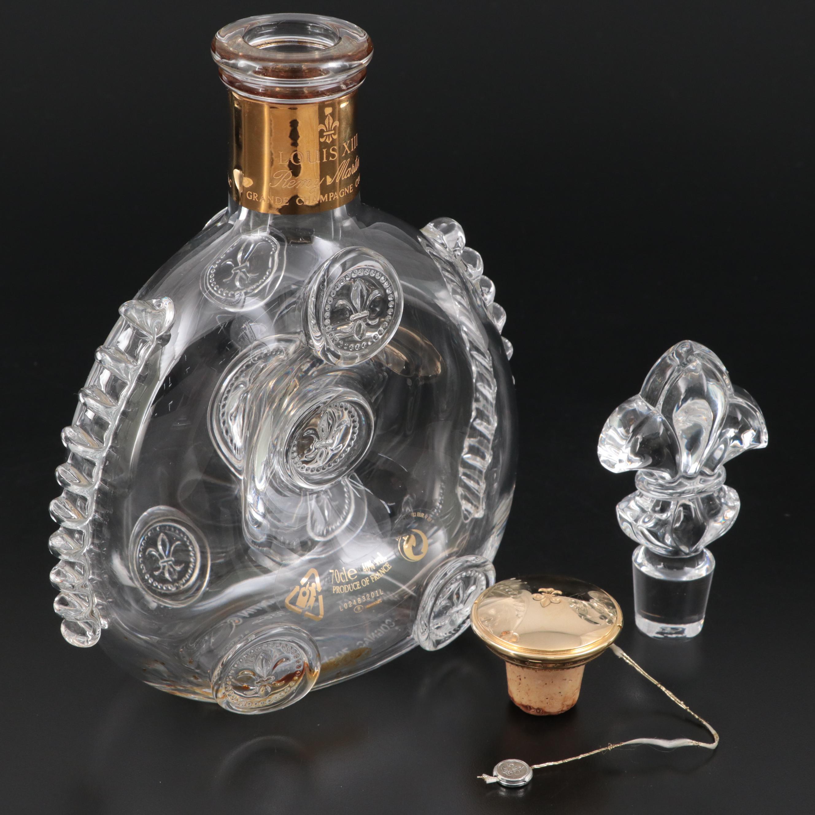 Baccarat for Rémy Martin Louis XIII Crystal Decanter in Presentation Box