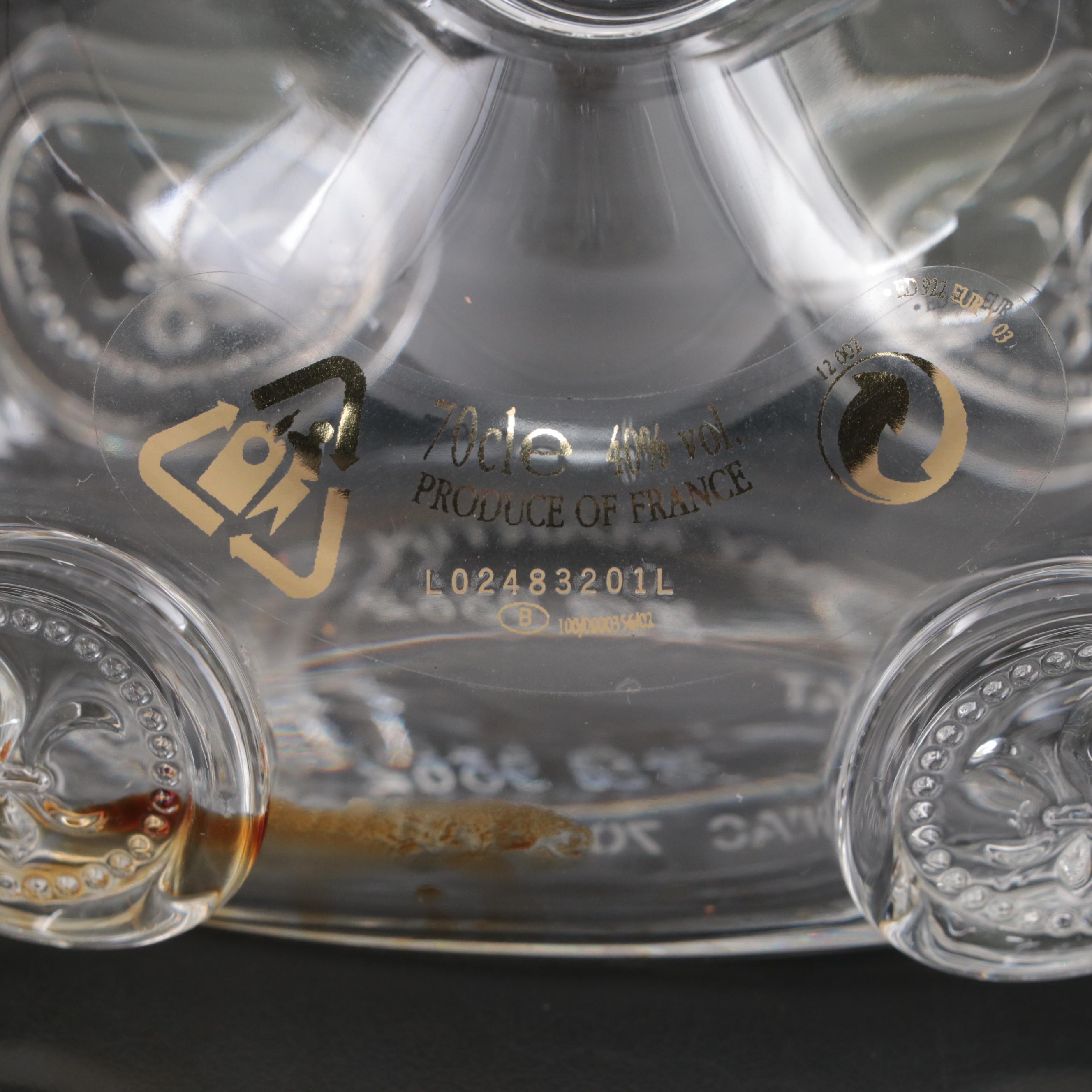 Baccarat for Rémy Martin Louis XIII Crystal Decanter in Presentation Box