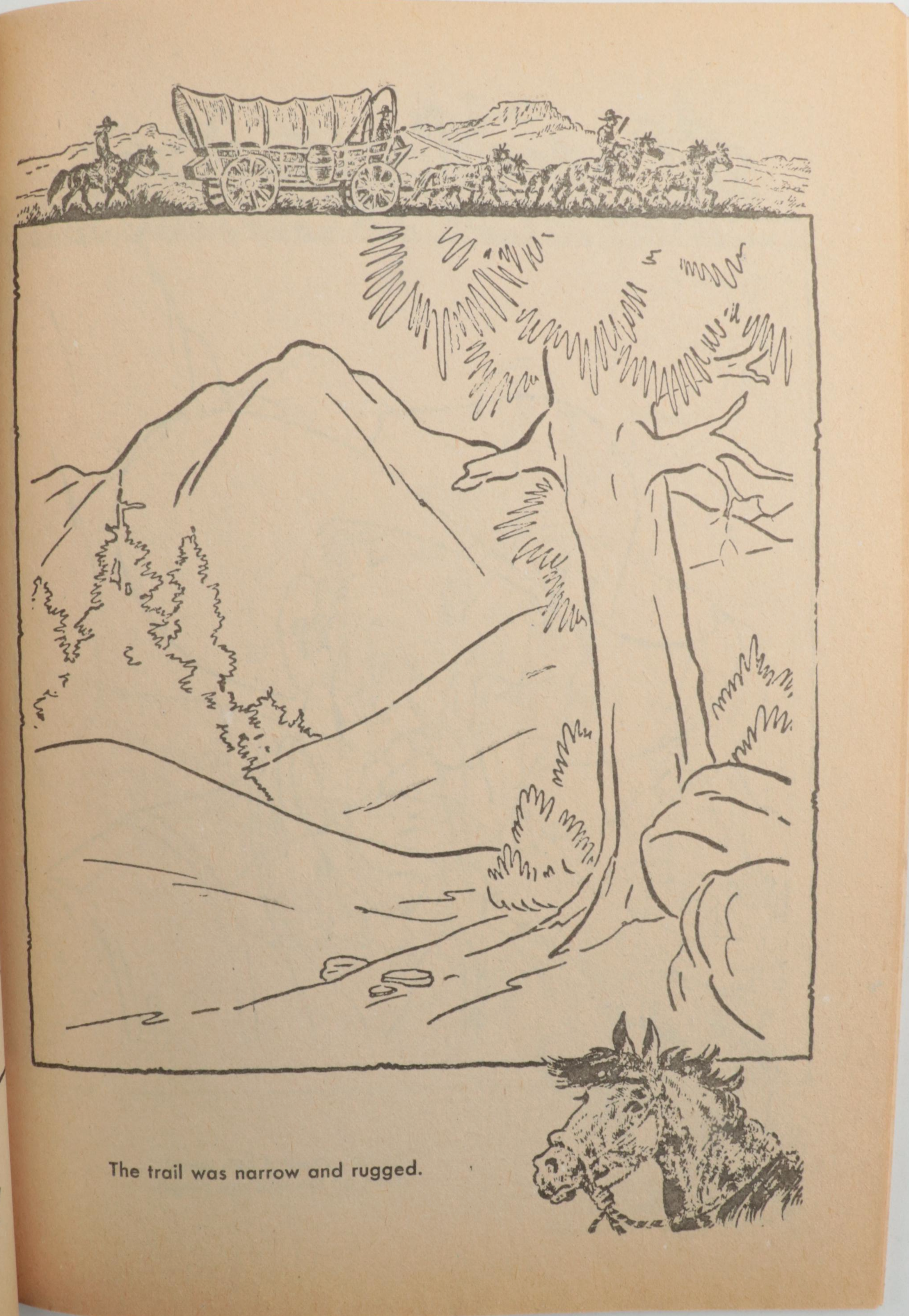 Roy Rogers Coloring Books with Toy Guns and Framed Print