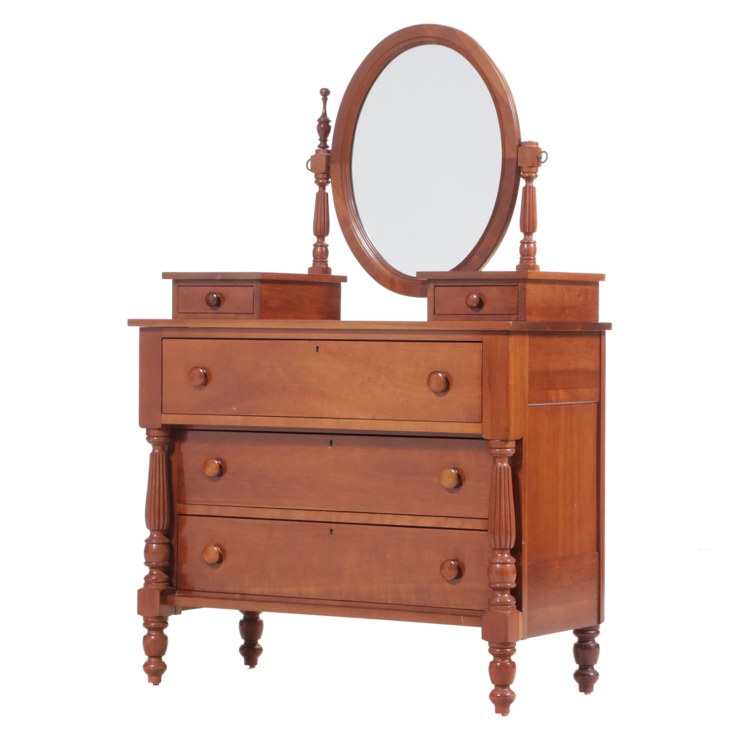Cassady Furniture Co. "Cherry Reproductions" American Empire Style Dresser