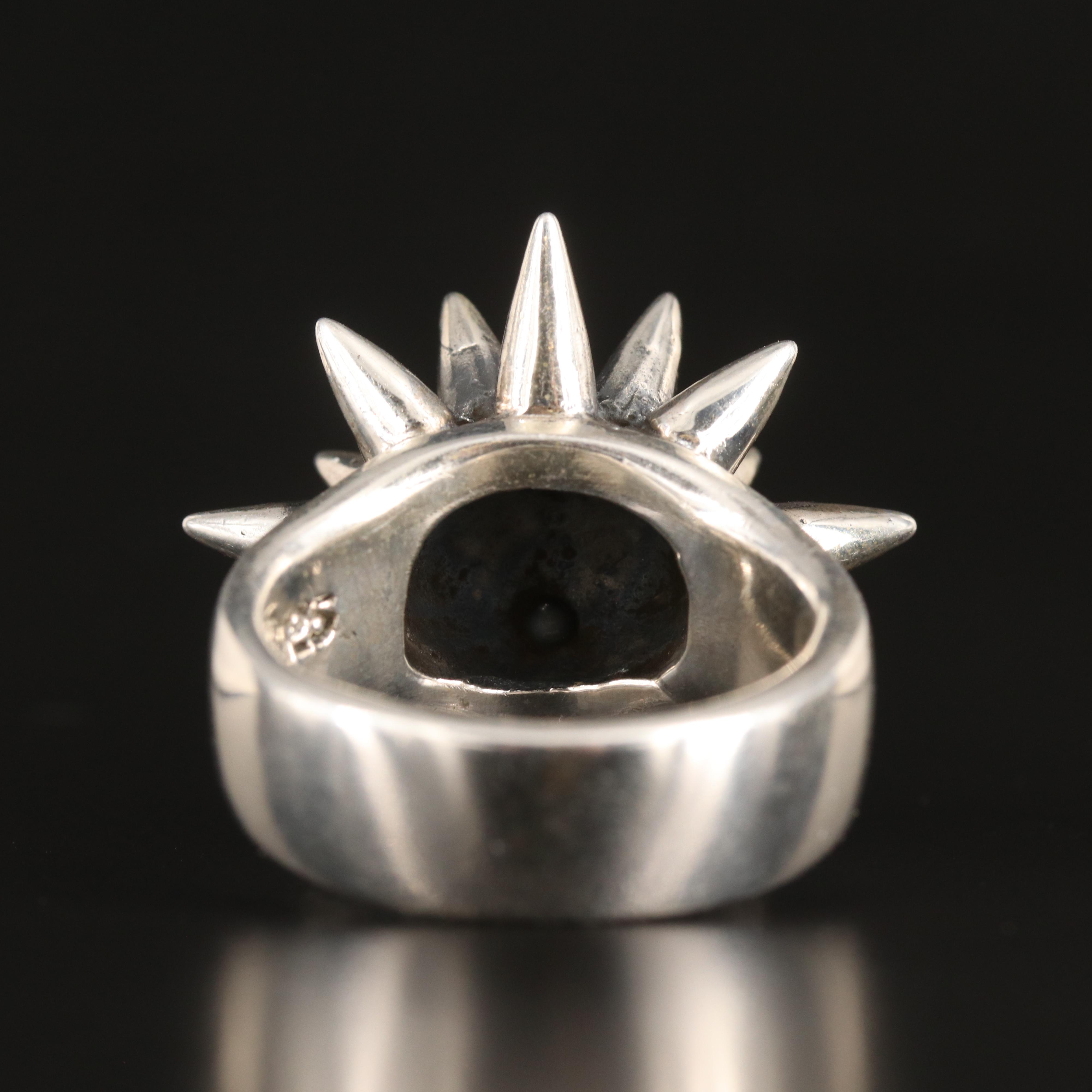 Sterling Spiked Ring