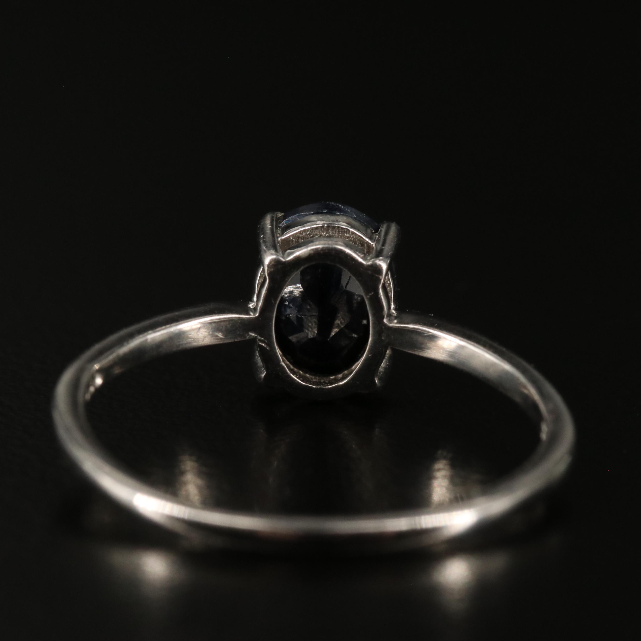 Sterling Filled Corundum Ring