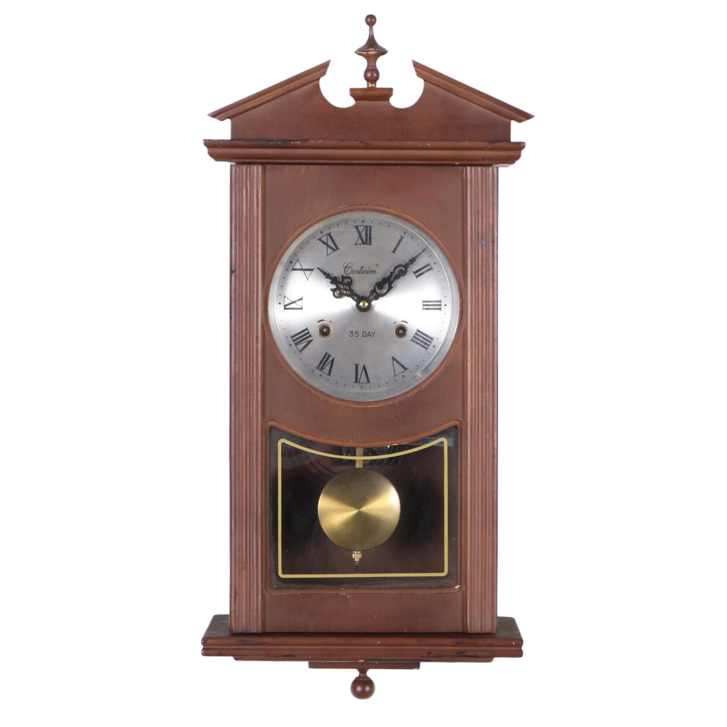 Centurion Colonial Style Wooden Wall Clock