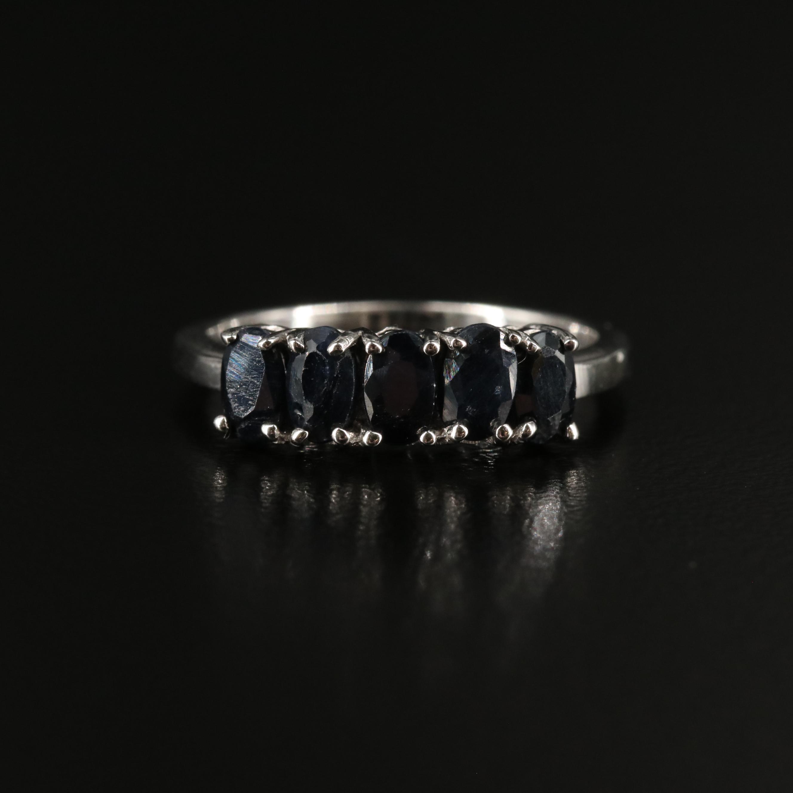 Sterling Filled Corundum Ring