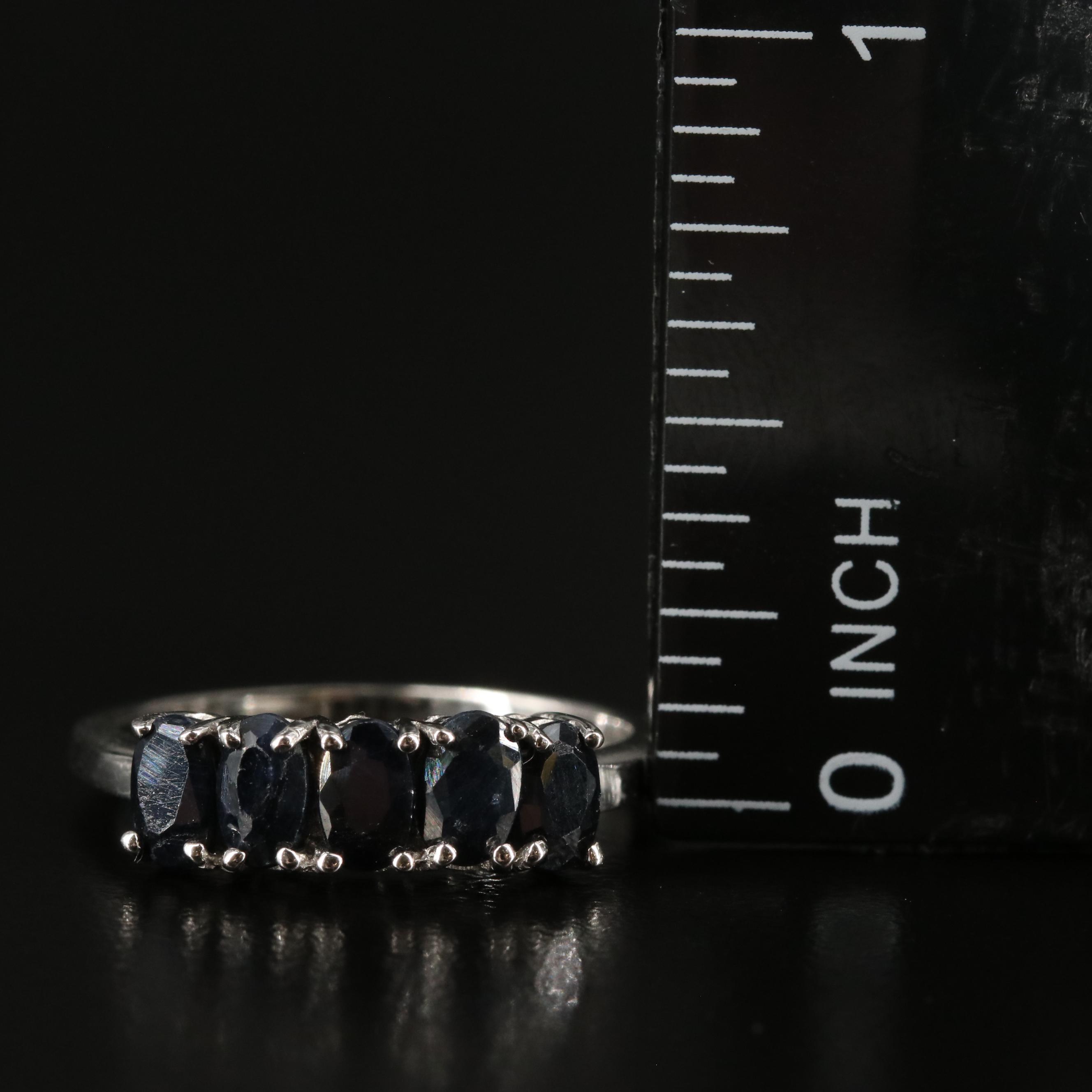Sterling Filled Corundum Ring