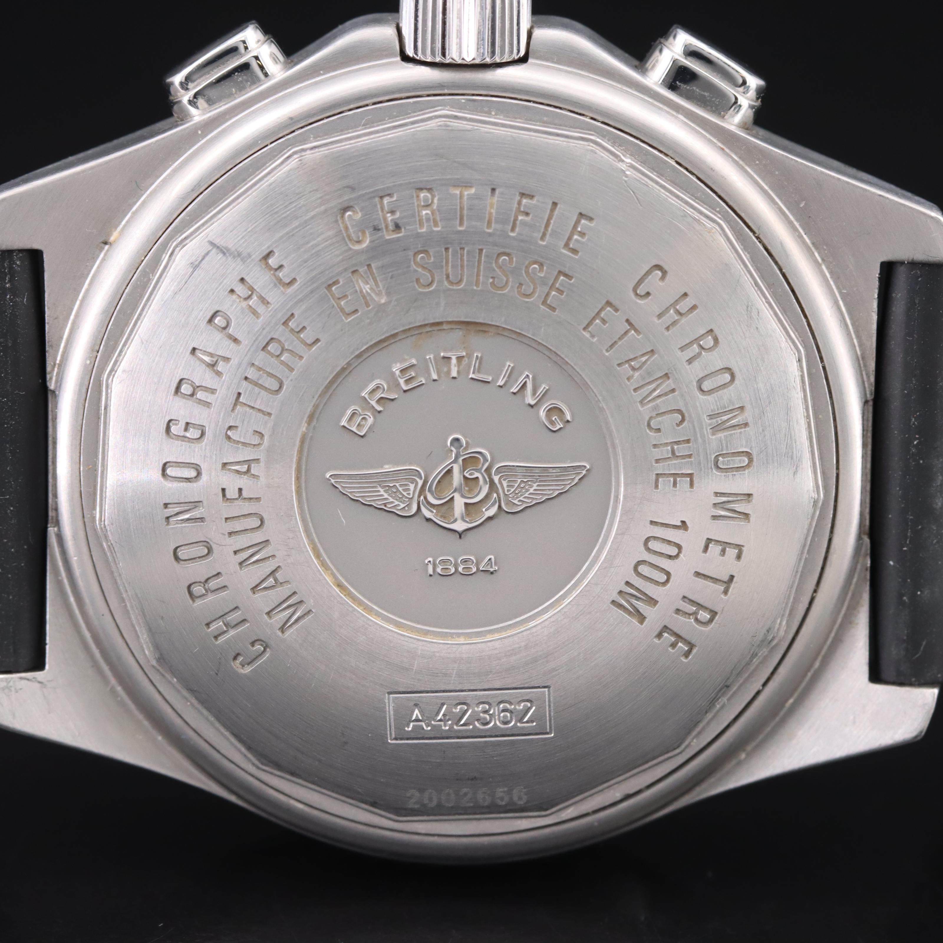 Breitling B-2 Chronograph Black Dial 44mm Automatic