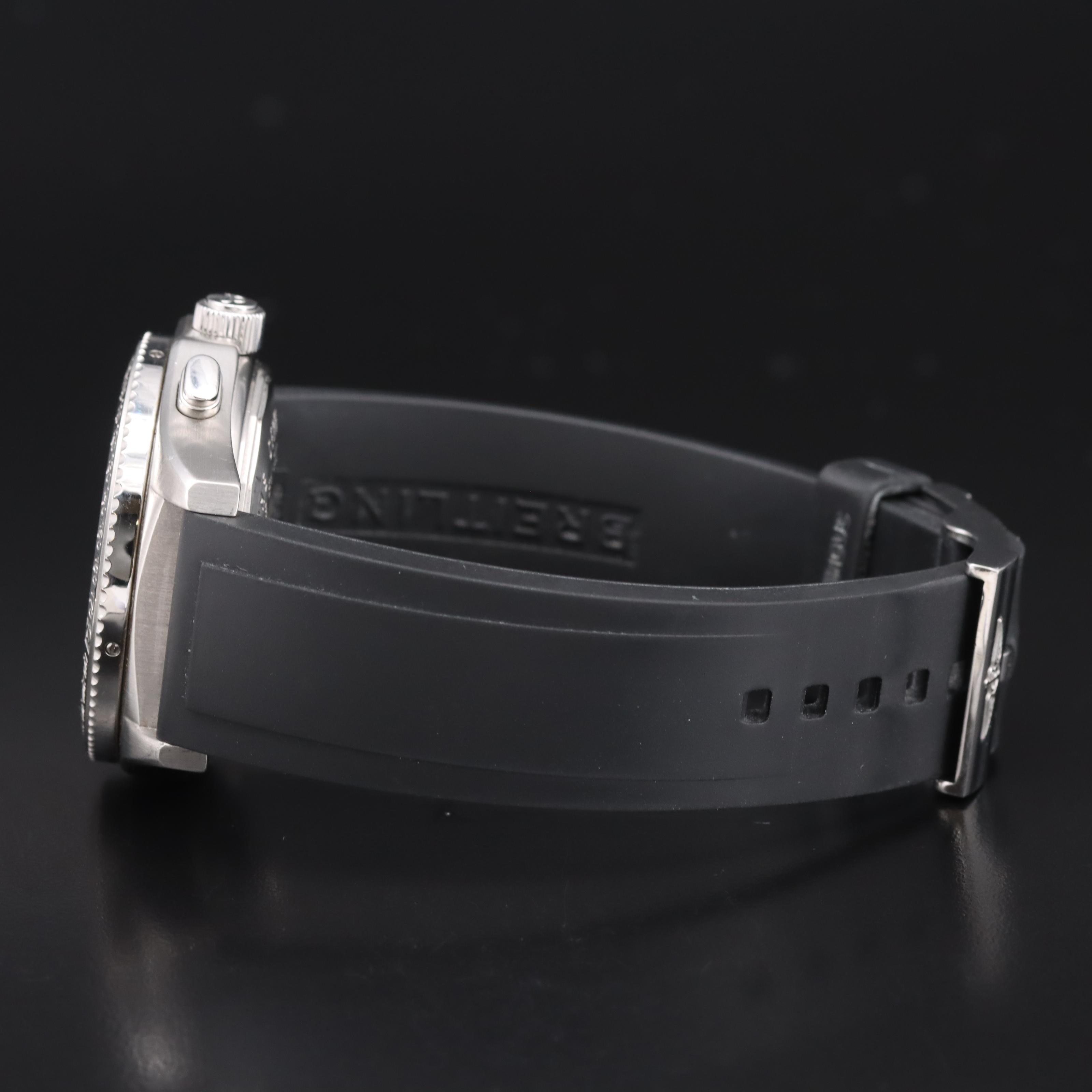 Breitling B-2 Chronograph Black Dial 44mm Automatic