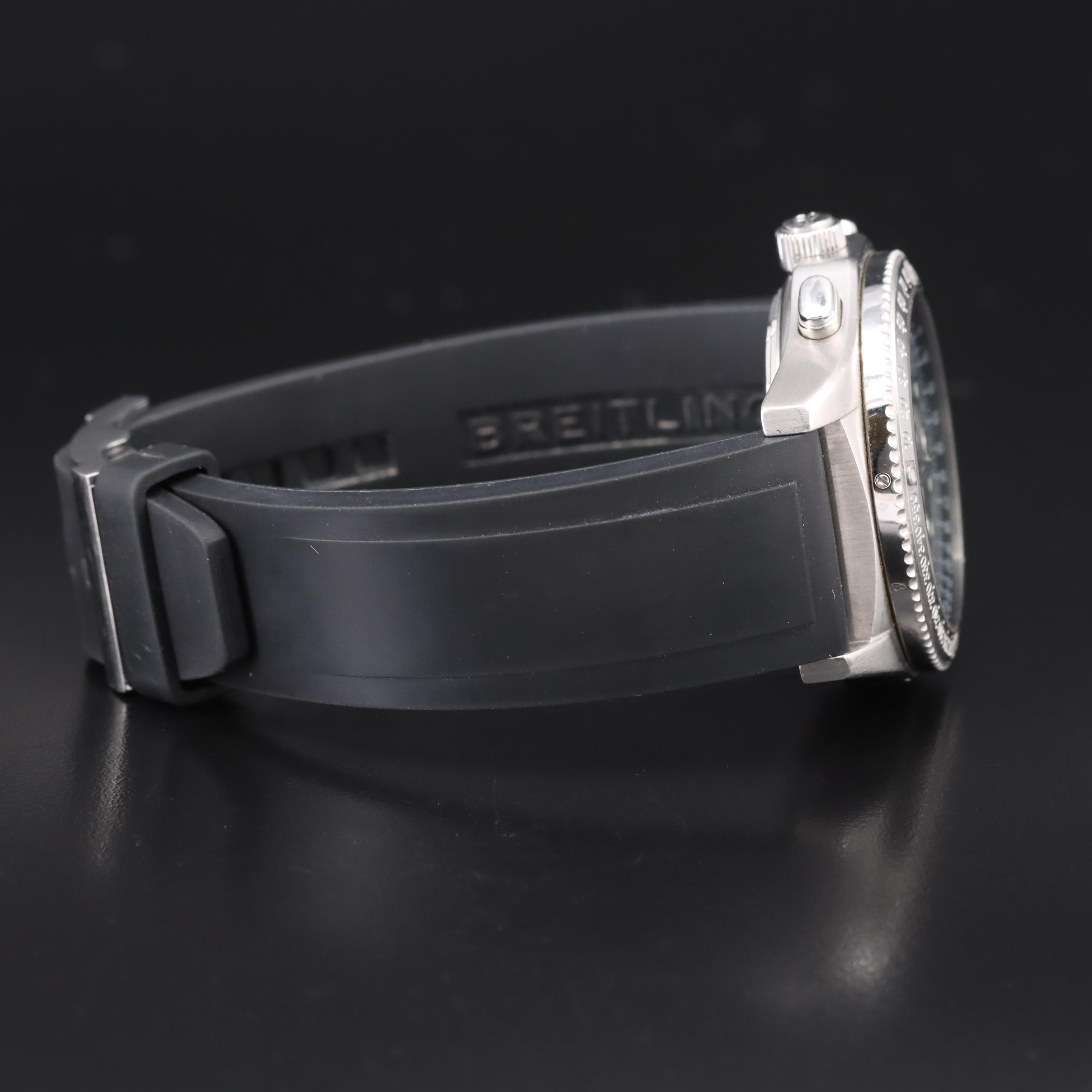 Breitling B-2 Chronograph Black Dial 44mm Automatic