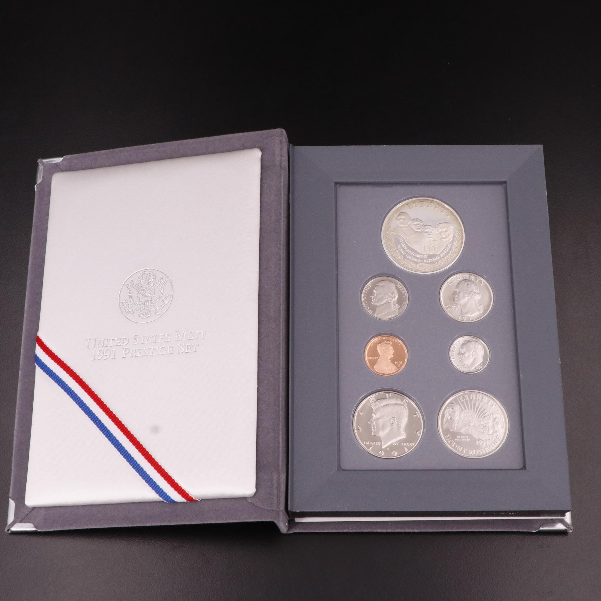 Group of Four United States Mint Prestige Proof Sets