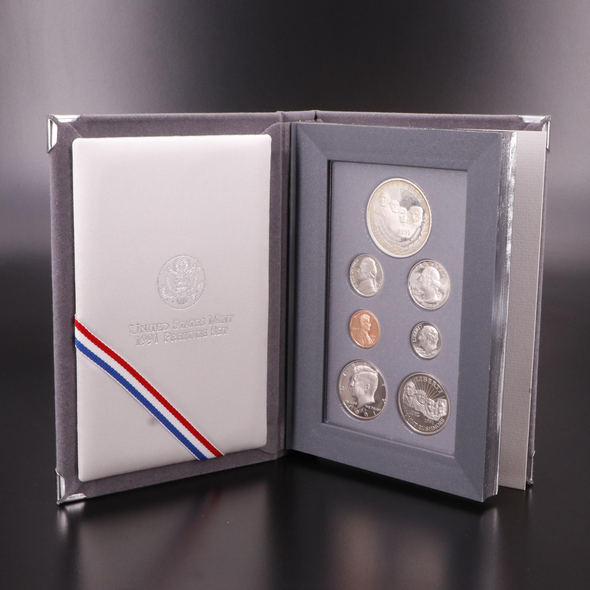 Group of Four United States Mint Prestige Proof Sets