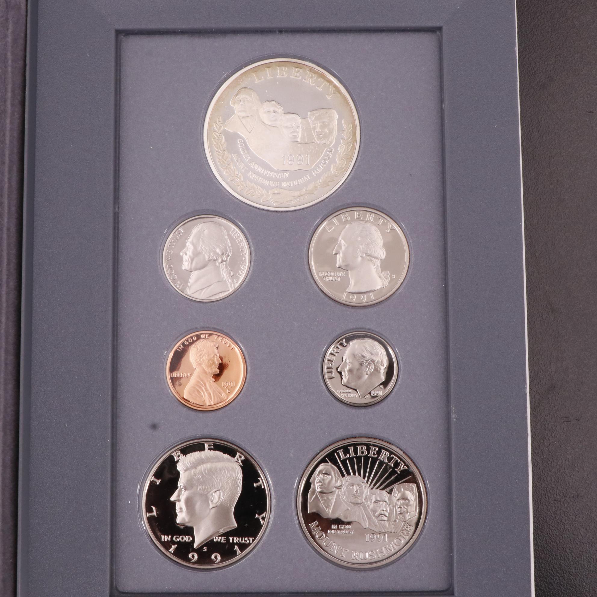 Group of Four United States Mint Prestige Proof Sets