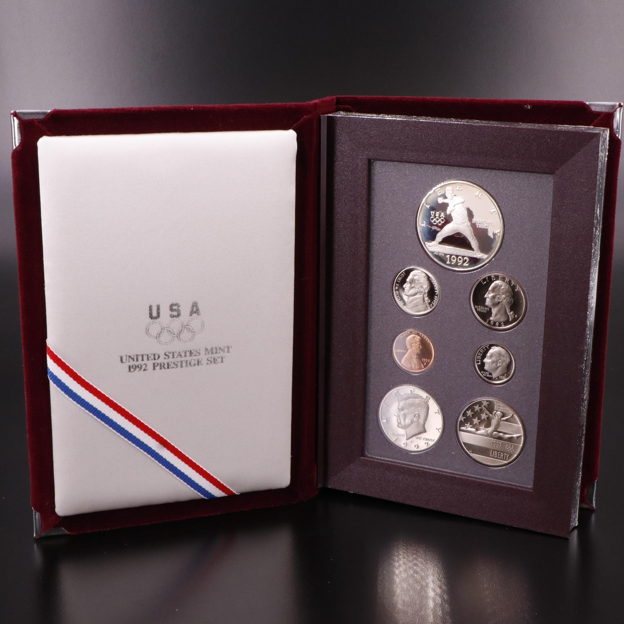 Group of Four United States Mint Prestige Proof Sets