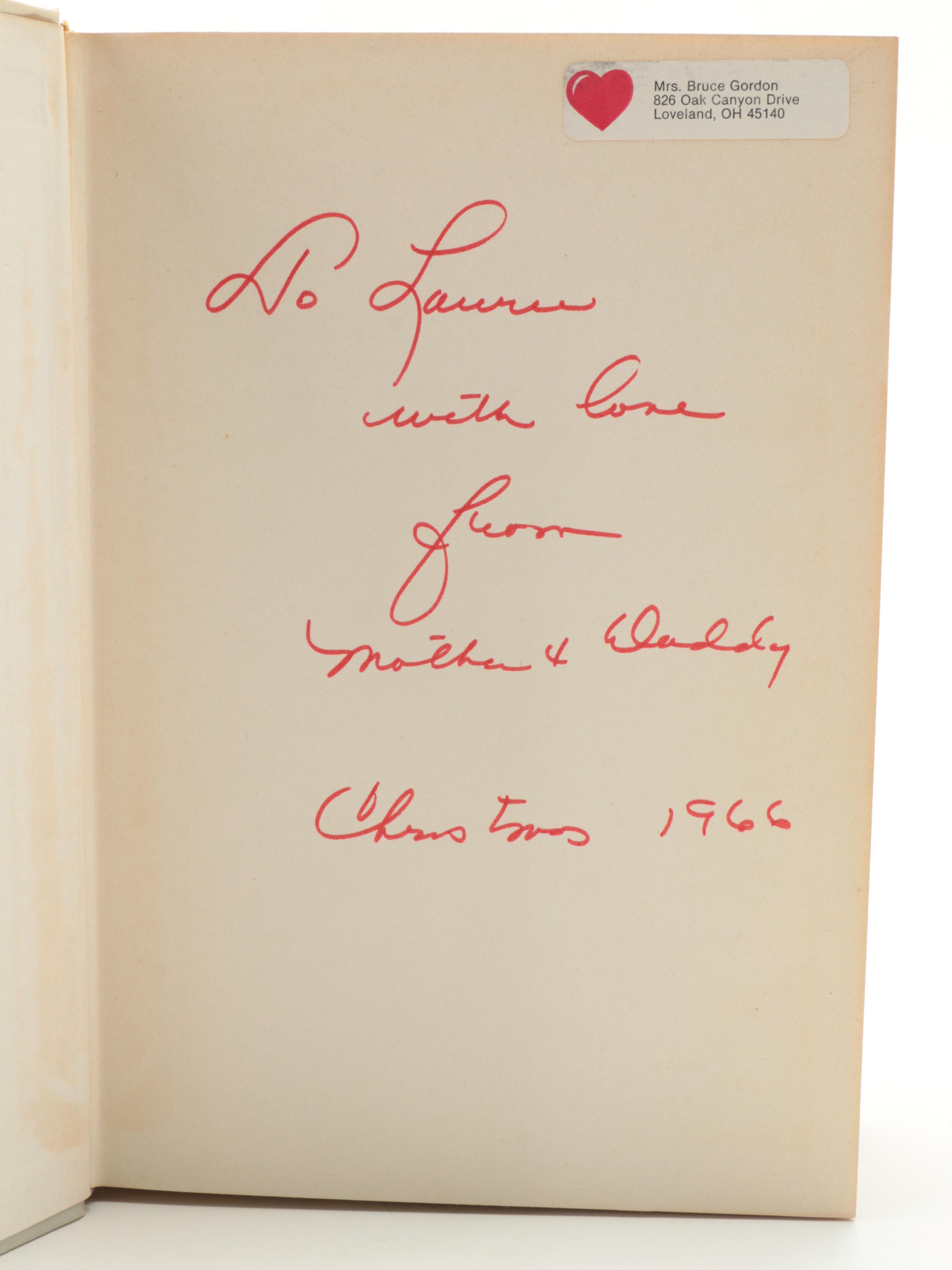 "The White House Cookbook" by Janet Halliday Ervin, 1964