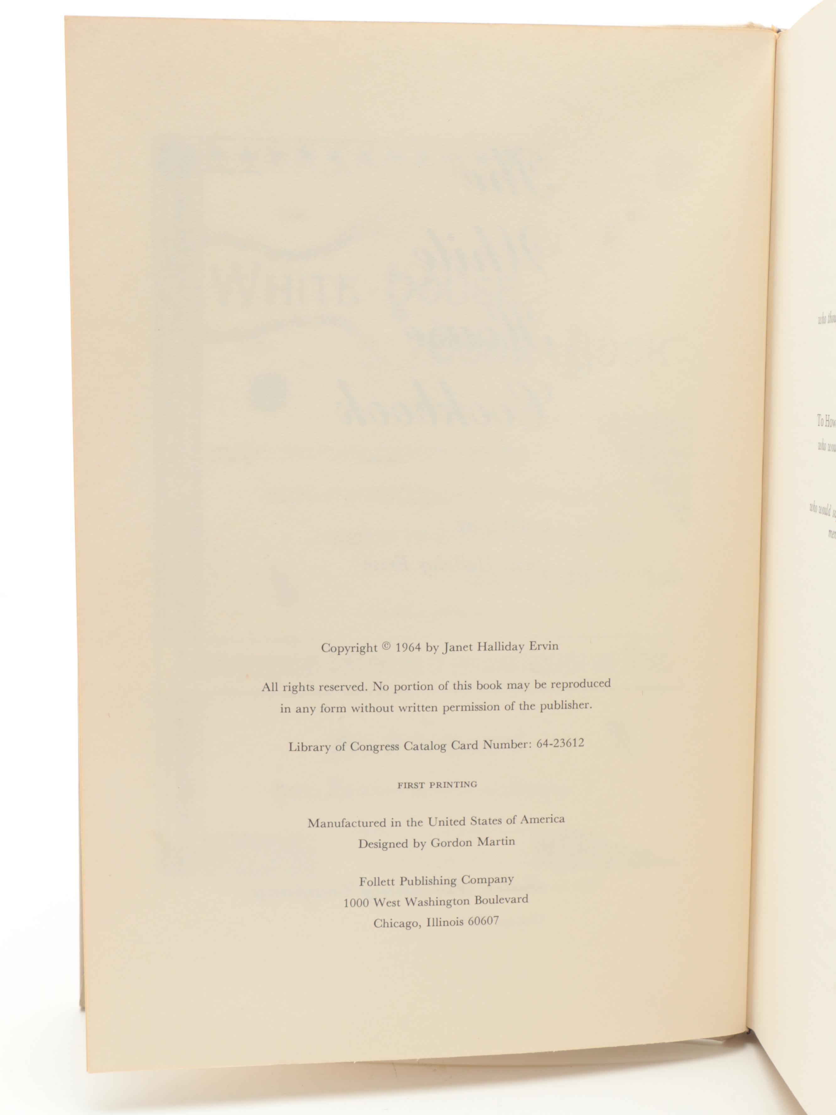 "The White House Cookbook" by Janet Halliday Ervin, 1964