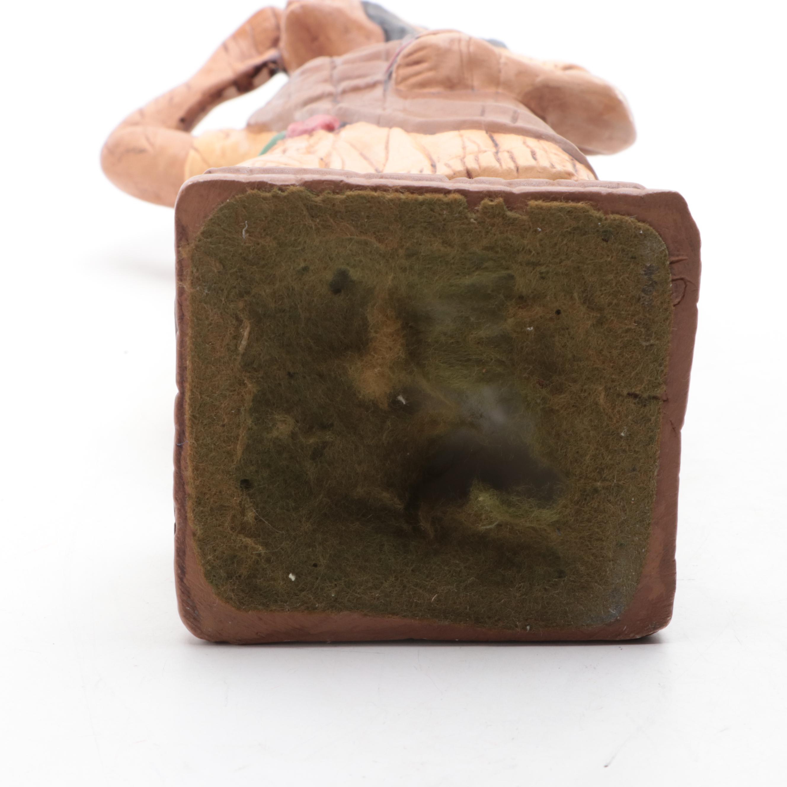 Native American Figurines, Postcards and Wall Hanging