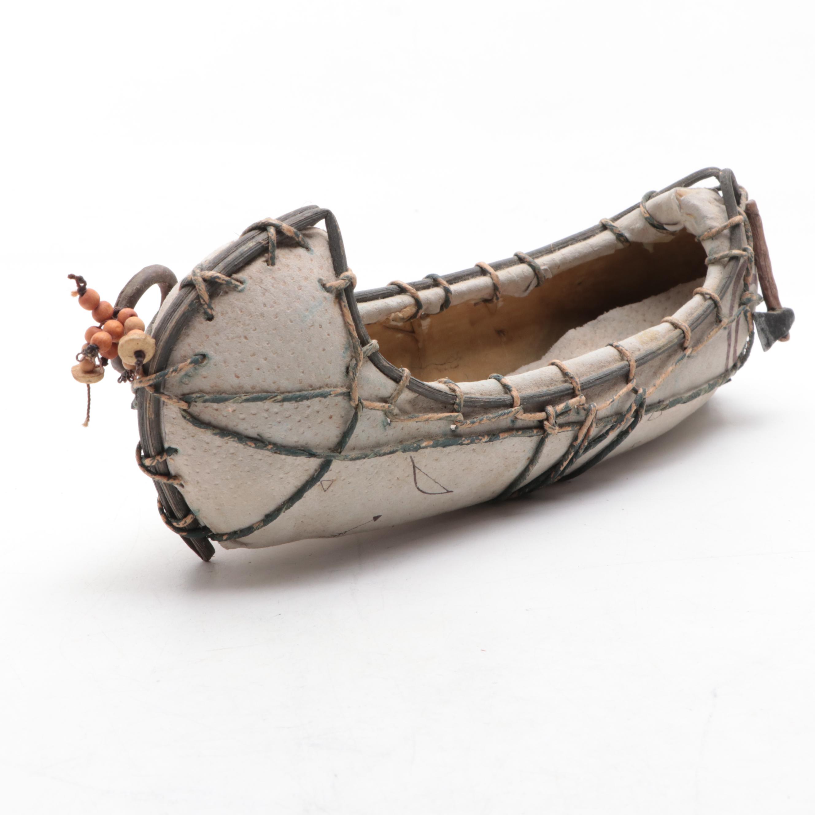 Native American Figurines, Postcards and Wall Hanging