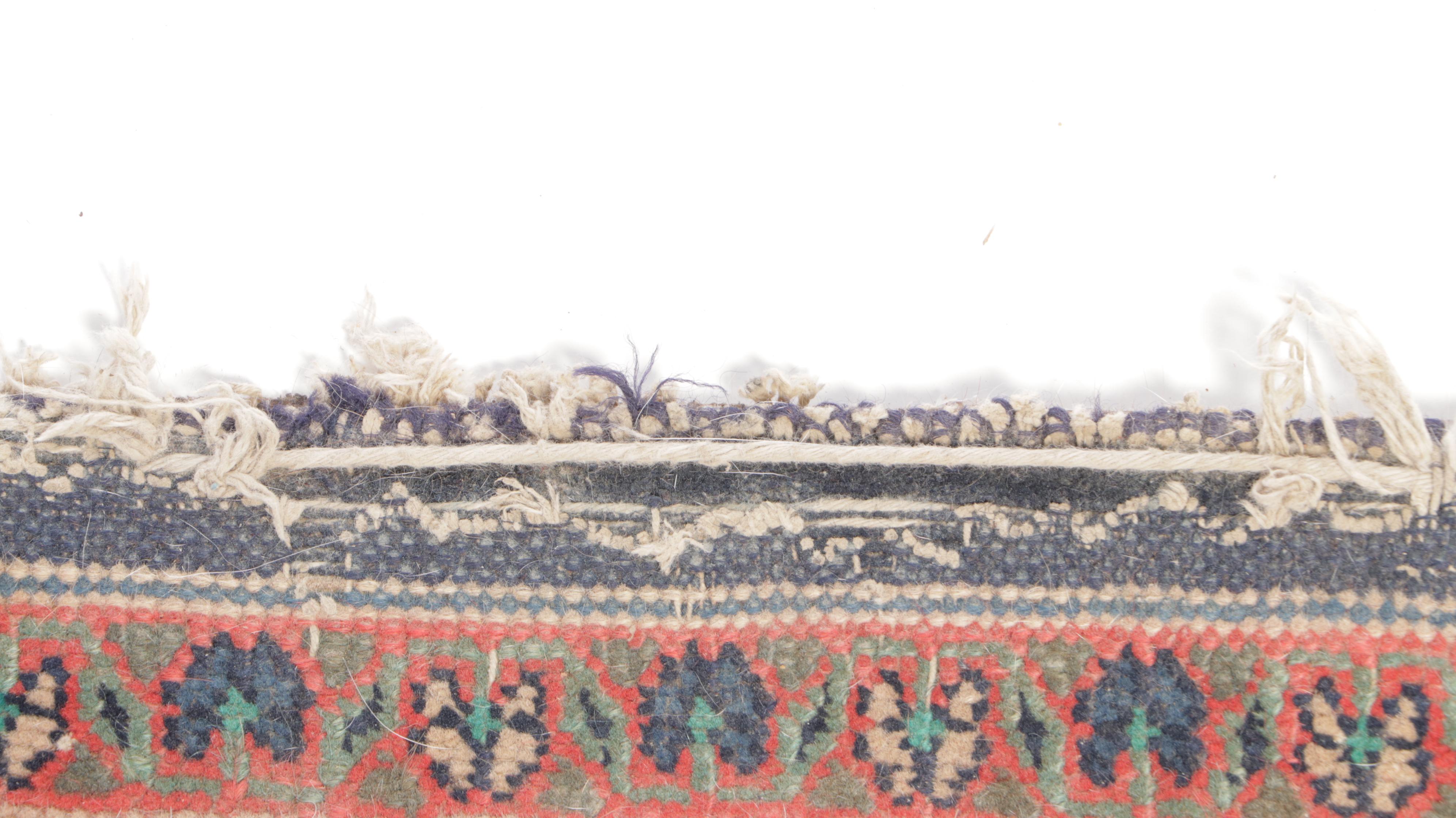 7' x 10'6 Hand-Knotted Persian Kashan Area Rug