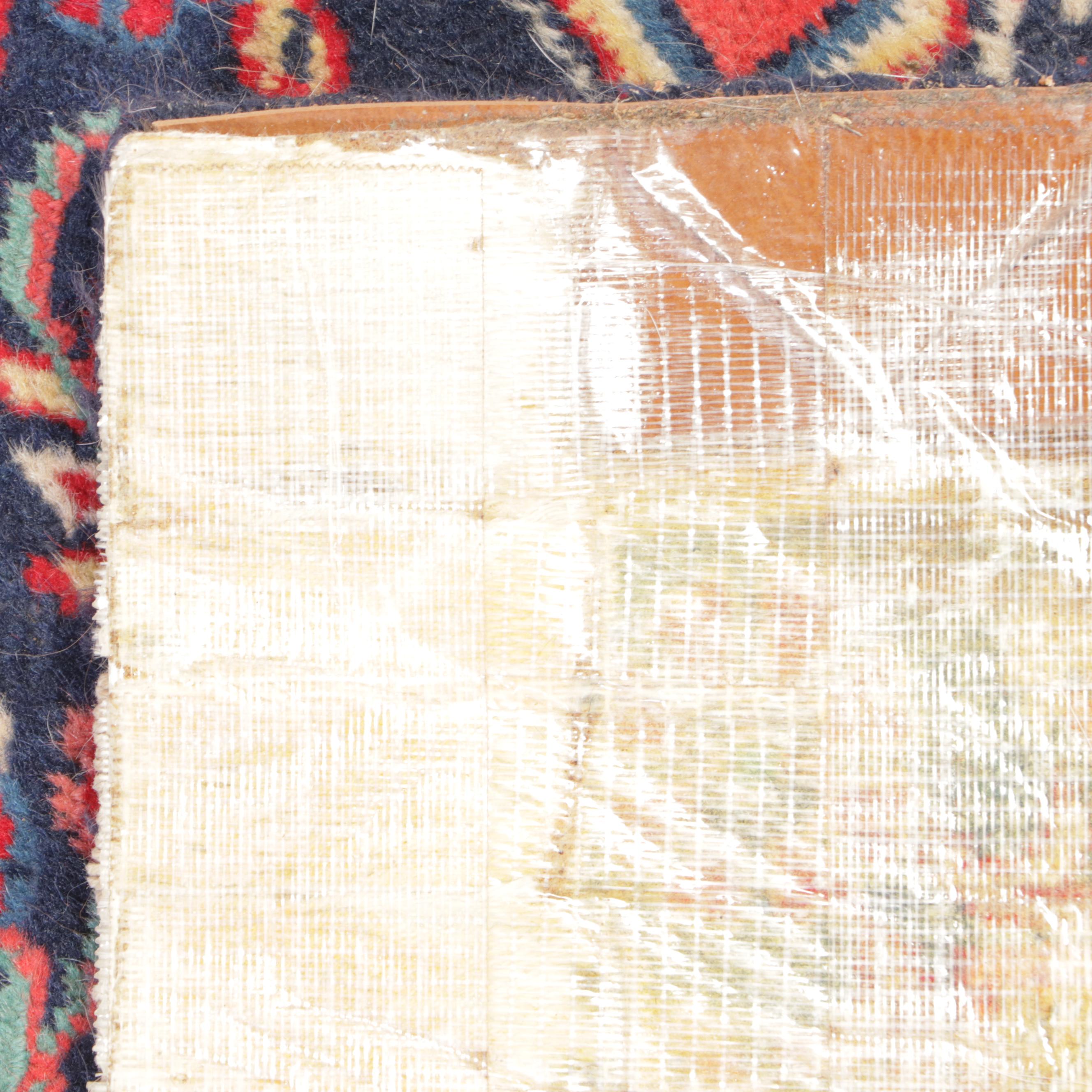 7' x 10'6 Hand-Knotted Persian Kashan Area Rug