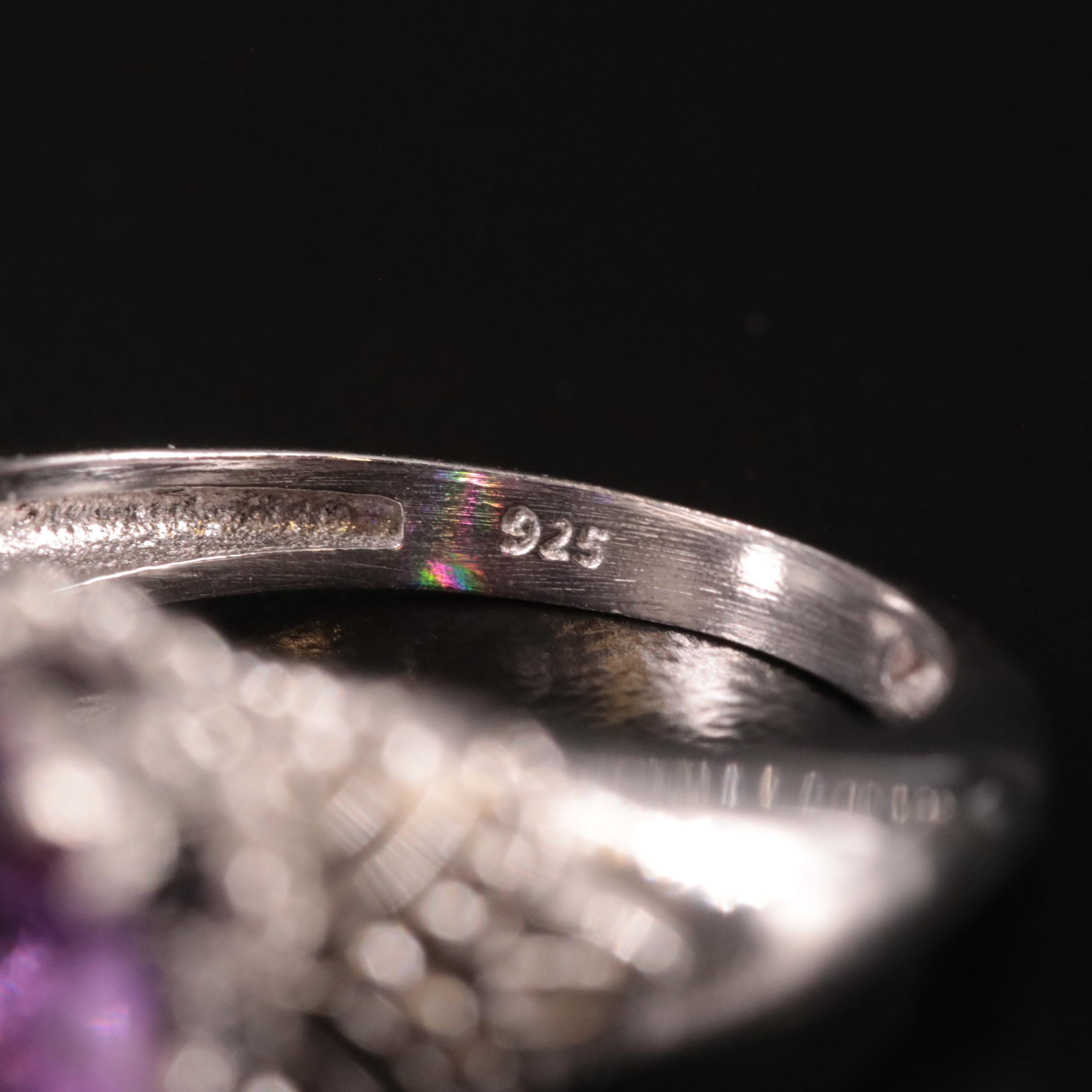 Sterling Amethyst Ring