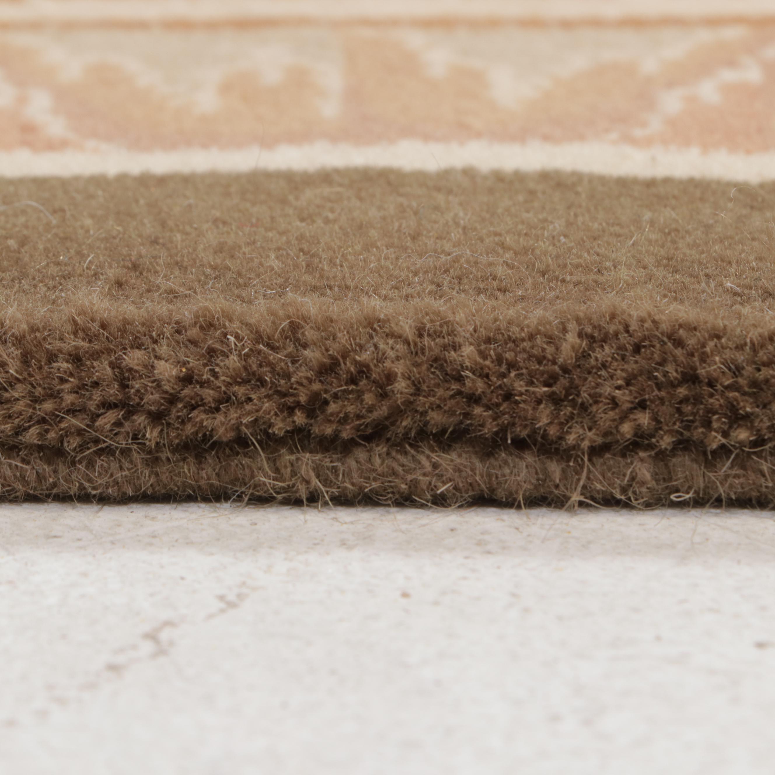 9'9 x 13'8 Hand-Tufted Sino-French Aubusson Style Area Rug